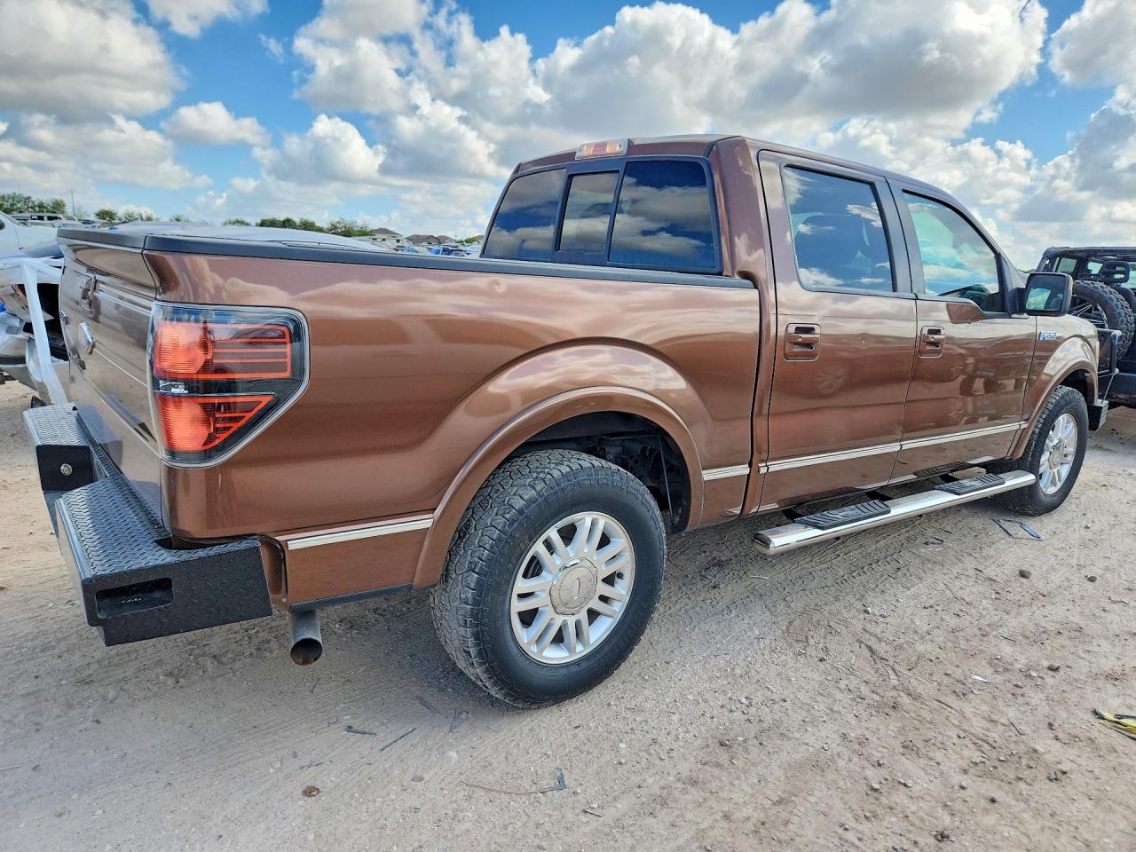 2012 Ford F150 Supercrew Brown vin: 1FTFW1CF5CFA70674