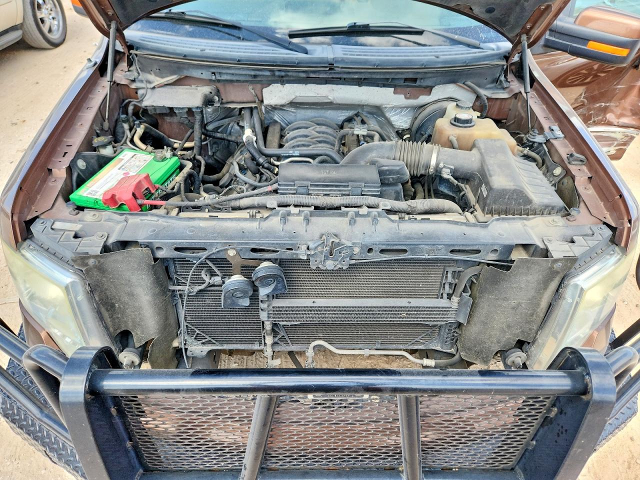 2012 Ford F150 Supercrew Brown vin: 1FTFW1CF5CFA70674
