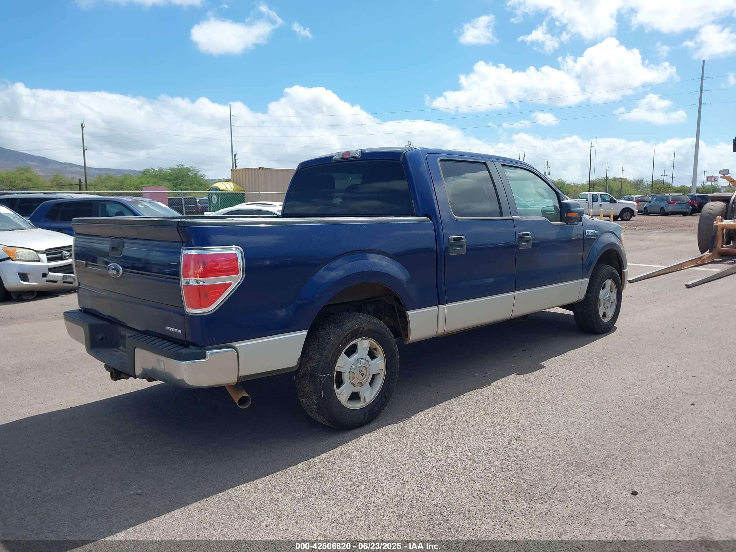 2012 Ford F-150 Fx2/king Ranch/lariat/platinum/xl/xlt Blue vin: 1FTFW1CF5CFA96711