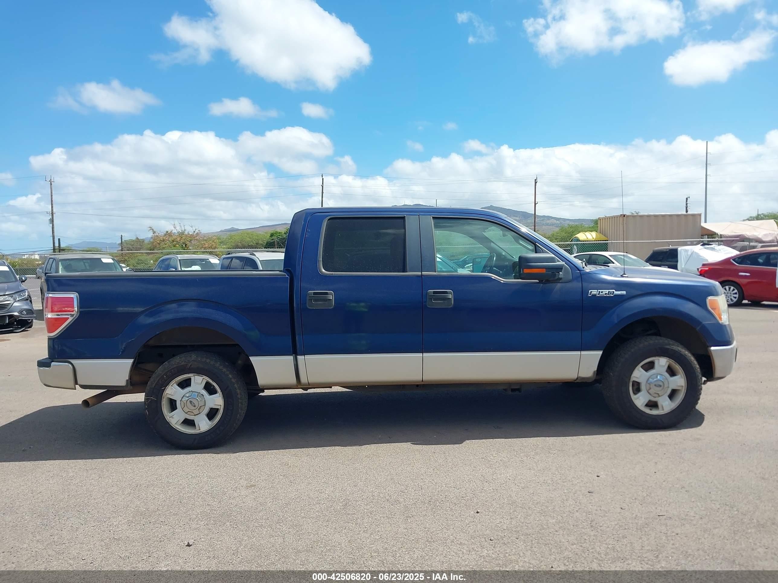 2012 Ford F-150 Fx2/king Ranch/lariat/platinum/xl/xlt Blue vin: 1FTFW1CF5CFA96711