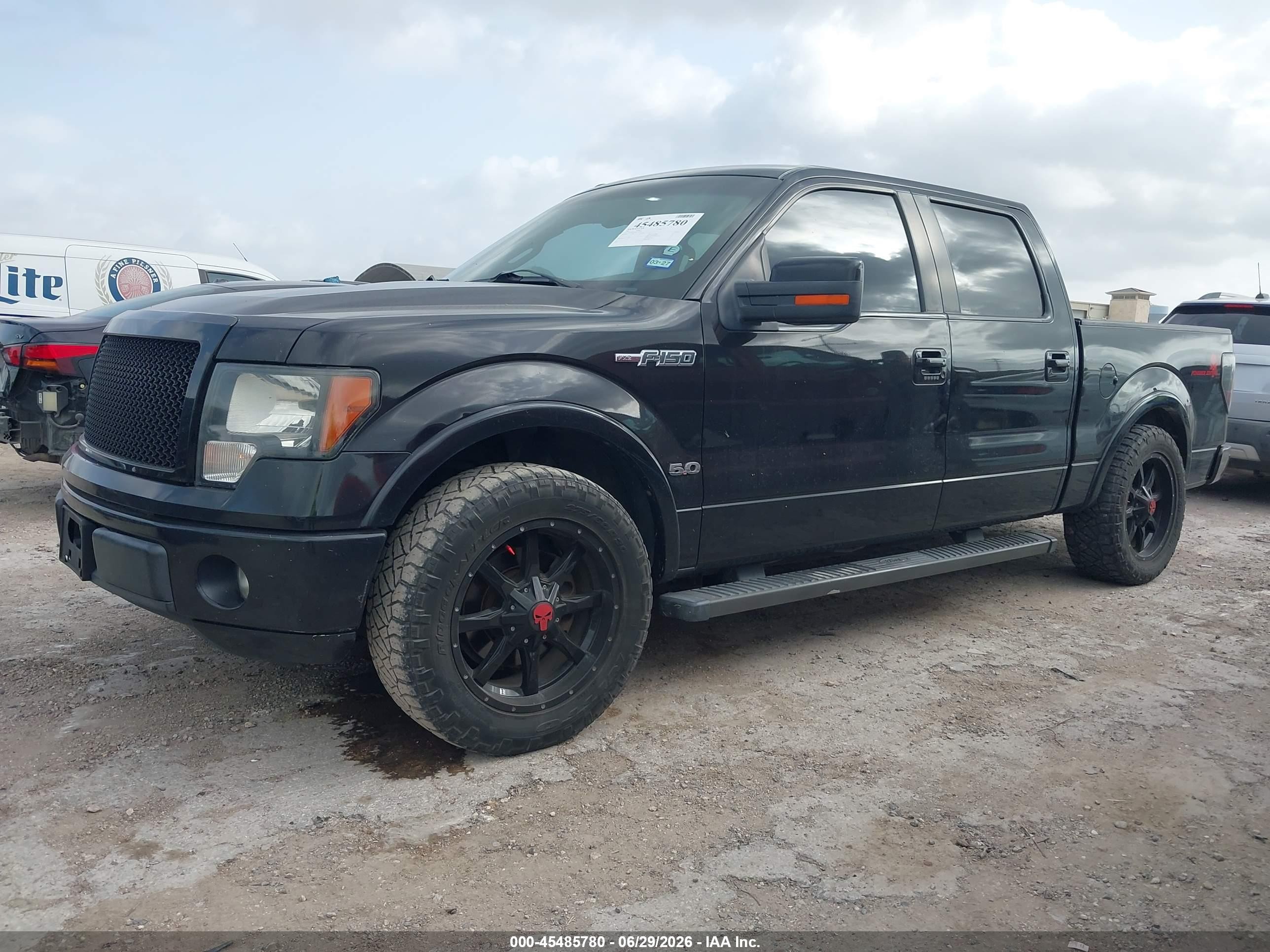 2012 Ford F-150 Fx2/king Ranch/lariat/platinum/xl/xlt Black vin: 1FTFW1CF5CFC24591