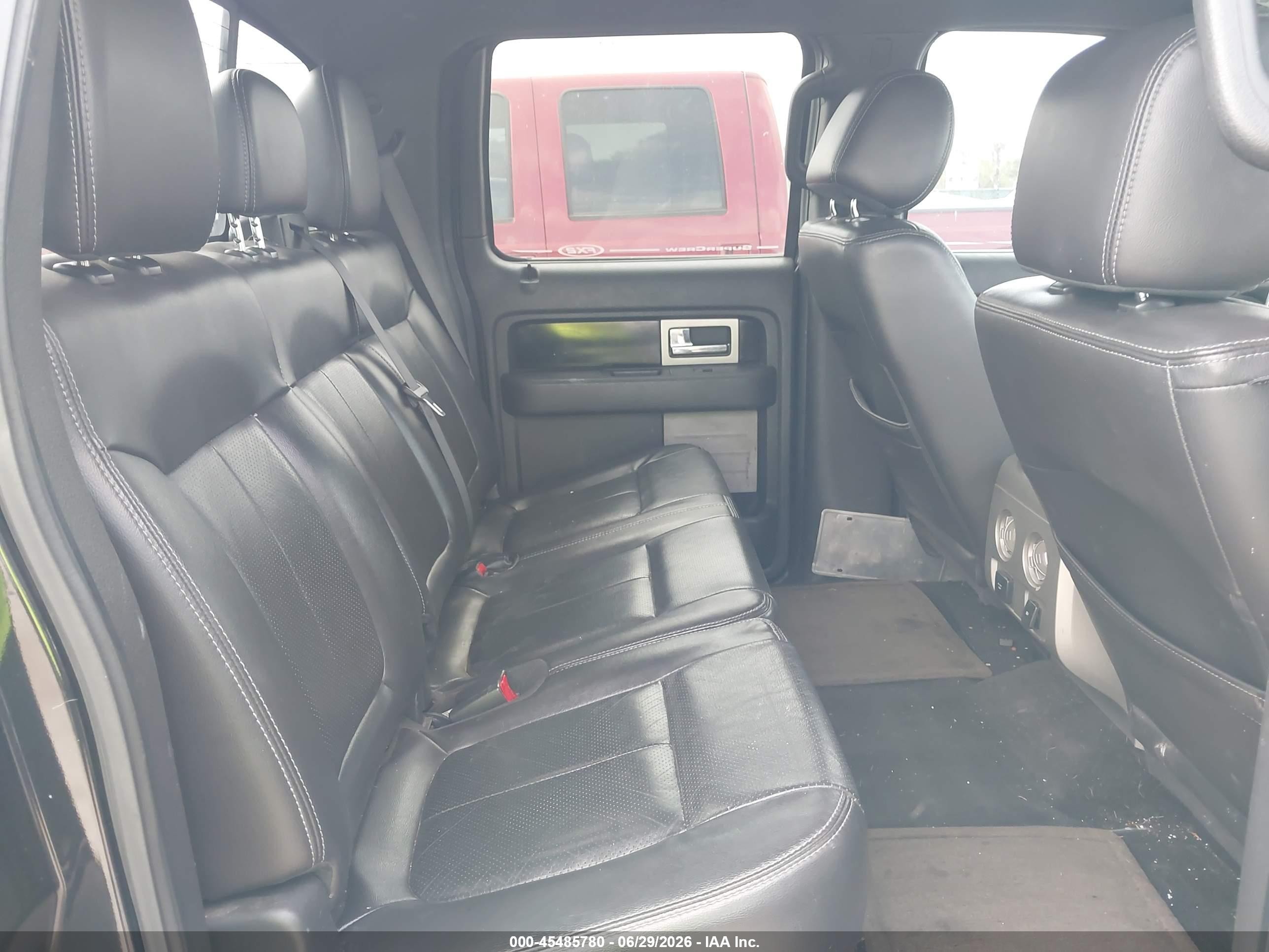2012 Ford F-150 Fx2/king Ranch/lariat/platinum/xl/xlt Black vin: 1FTFW1CF5CFC24591