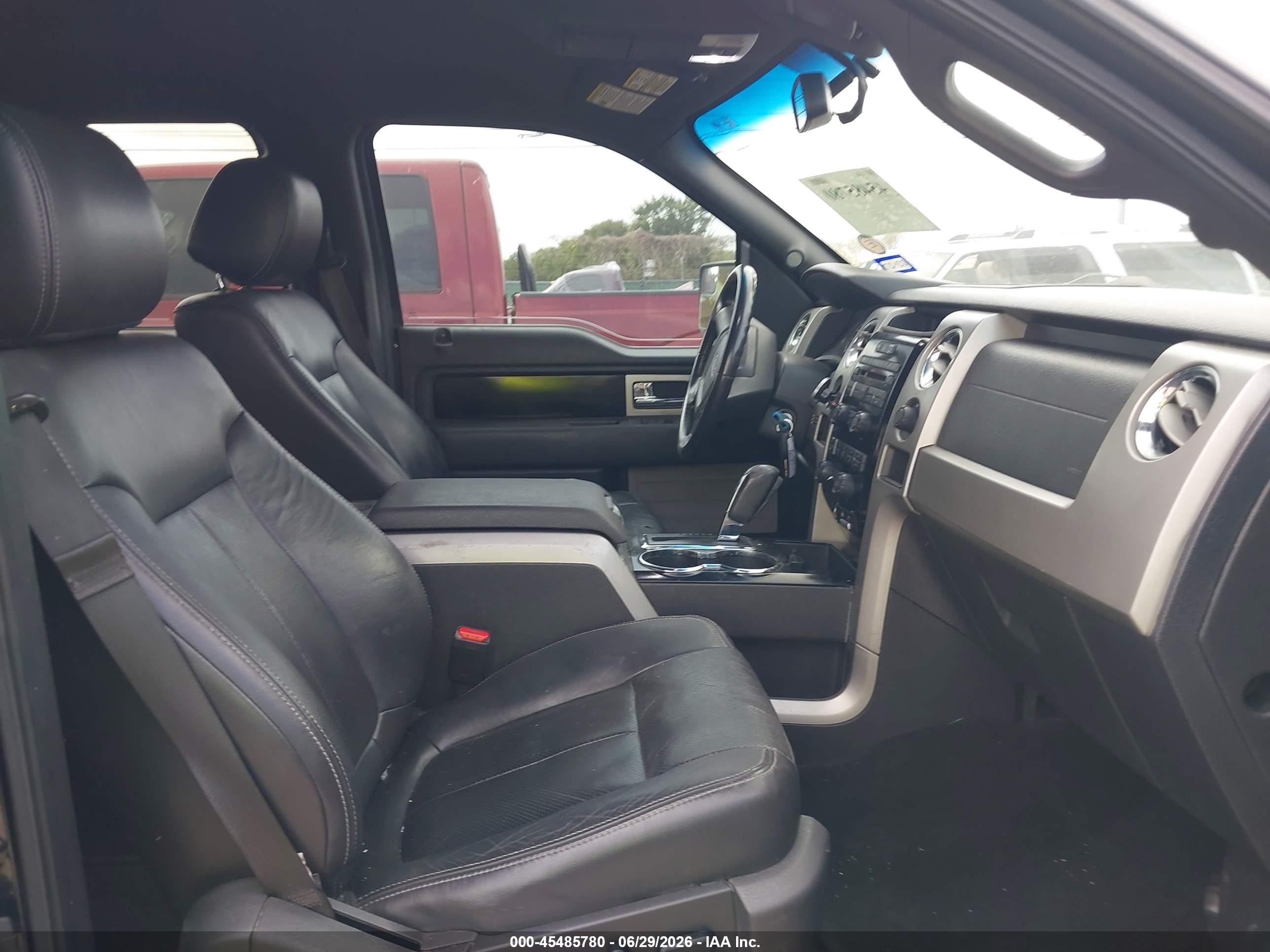 2012 Ford F-150 Fx2/king Ranch/lariat/platinum/xl/xlt Black vin: 1FTFW1CF5CFC24591