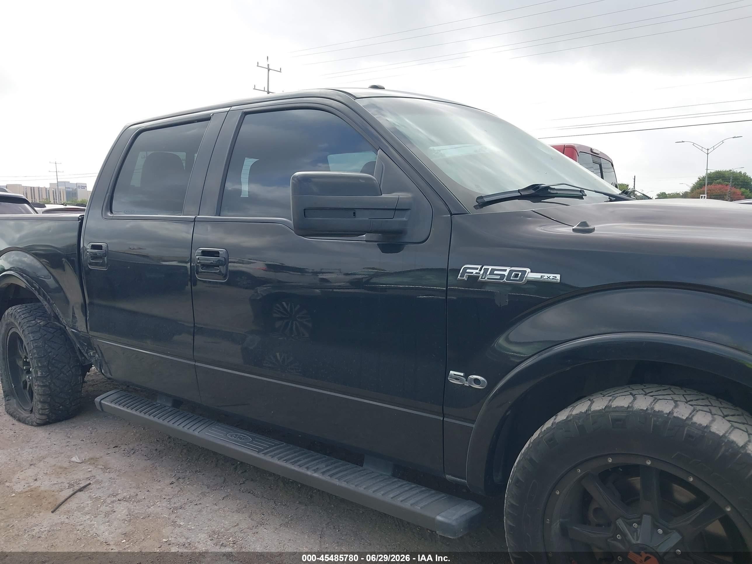 2012 Ford F-150 Fx2/king Ranch/lariat/platinum/xl/xlt Black vin: 1FTFW1CF5CFC24591
