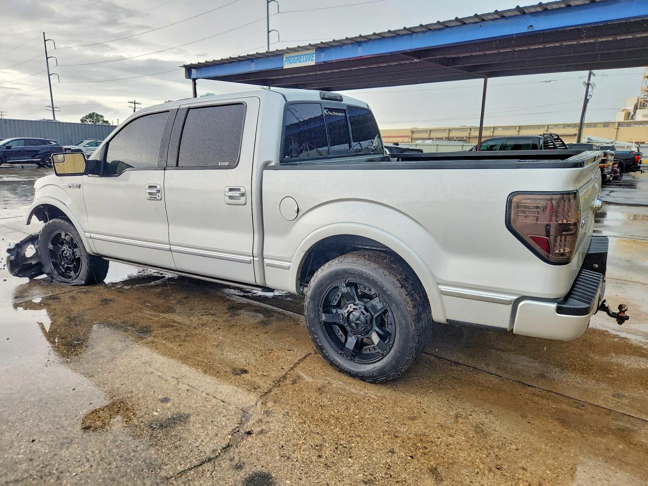 2012 Ford F150 Supercrew Silver vin: 1FTFW1CF5CFC49538