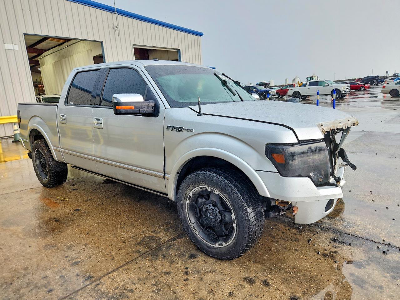 2012 Ford F150 Supercrew Silver vin: 1FTFW1CF5CFC49538