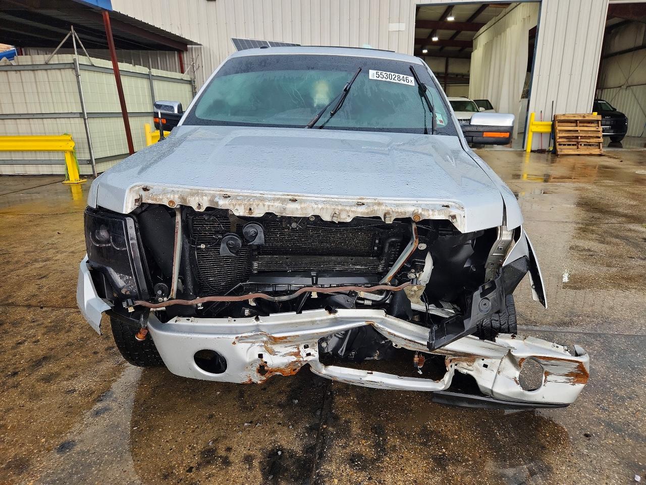 2012 Ford F150 Supercrew Silver vin: 1FTFW1CF5CFC49538