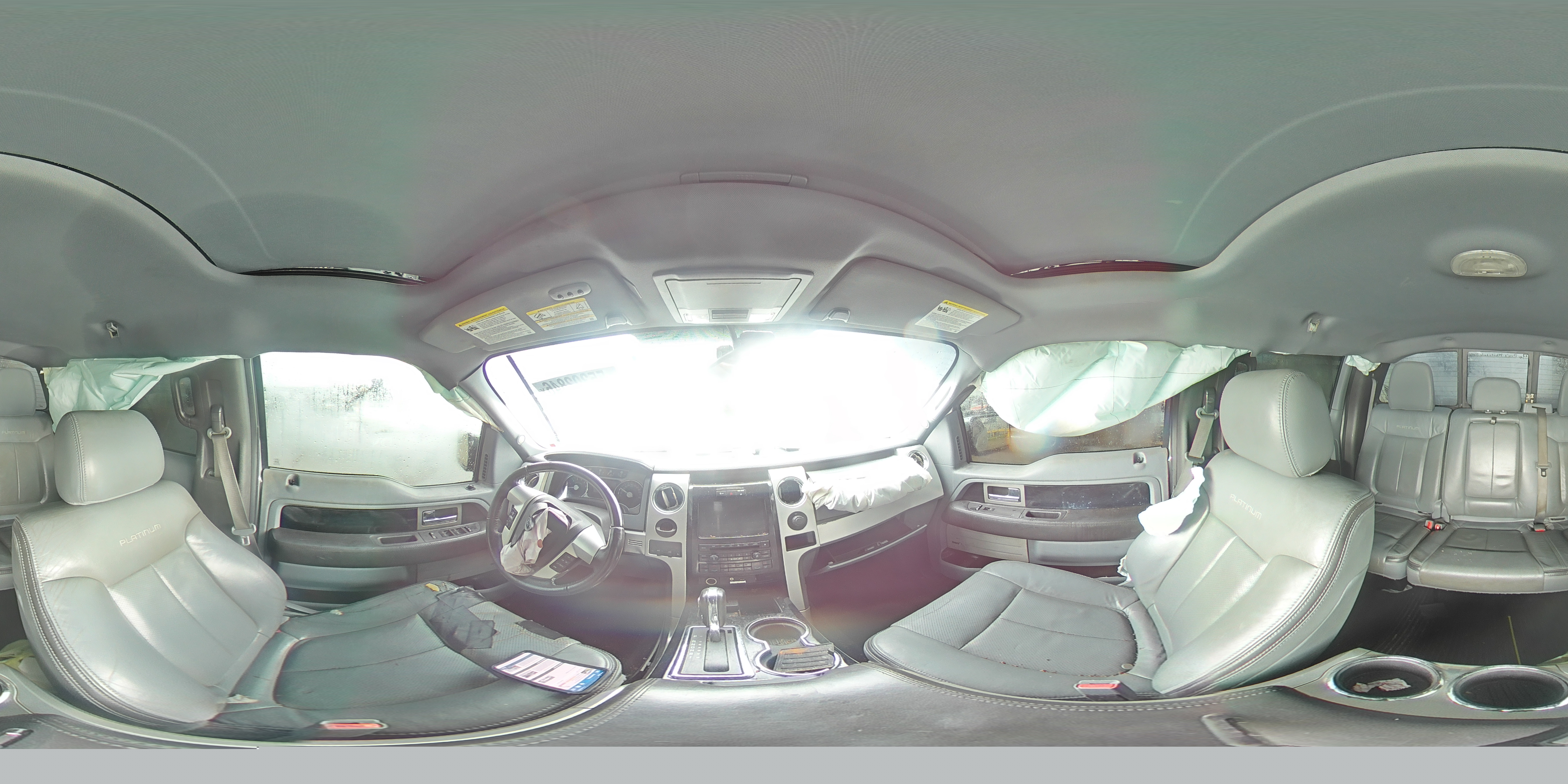 2012 Ford F150 Supercrew Silver vin: 1FTFW1CF5CFC49538