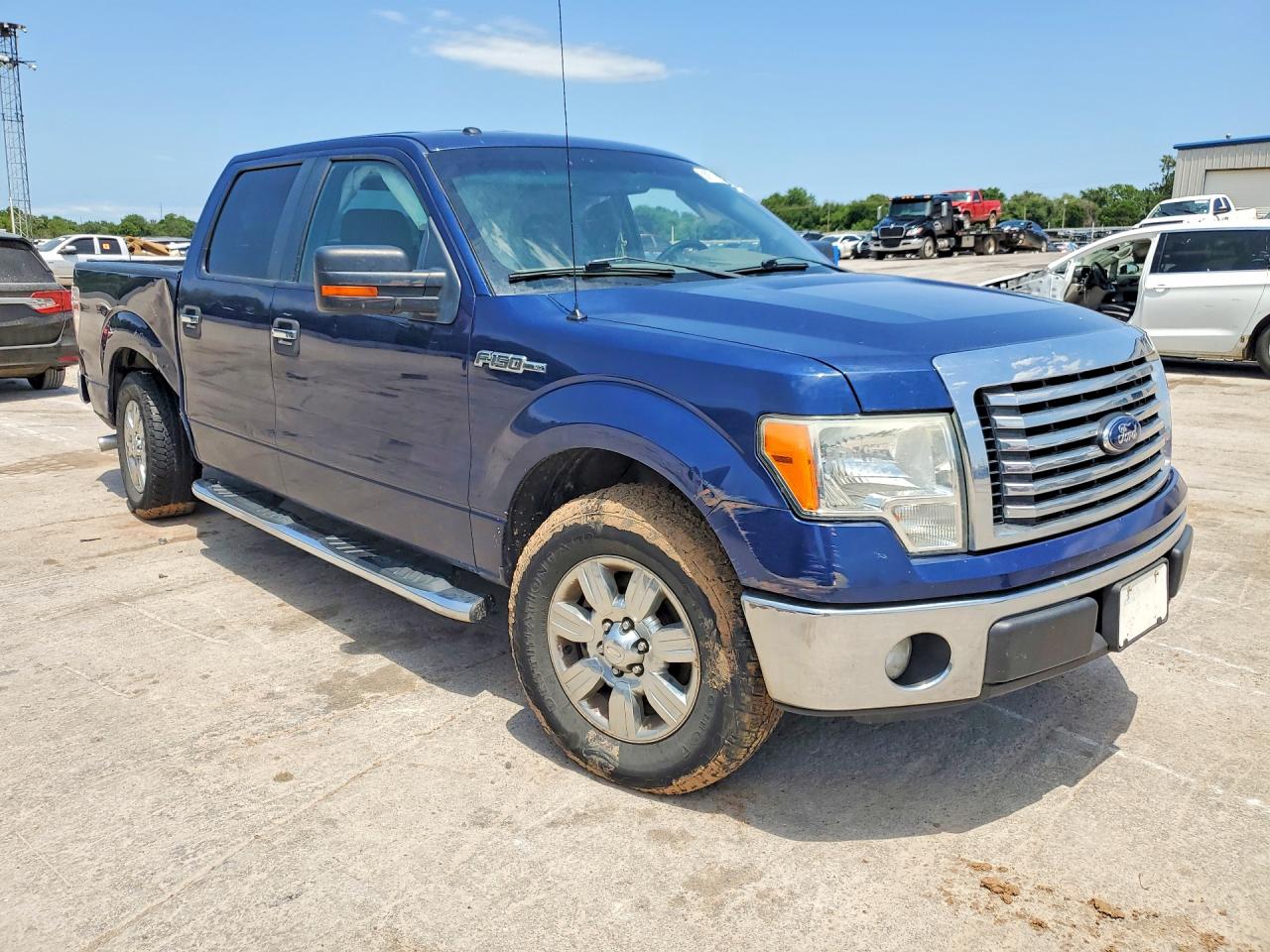2012 Ford F150 Supercrew Blue vin: 1FTFW1CF5CFC77257