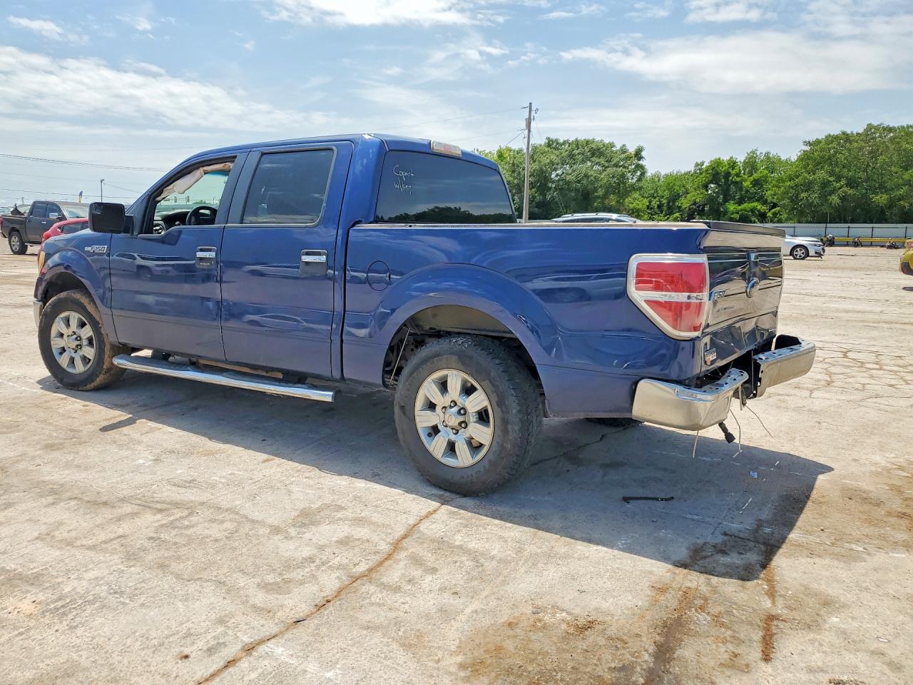 2012 Ford F150 Supercrew Blue vin: 1FTFW1CF5CFC77257
