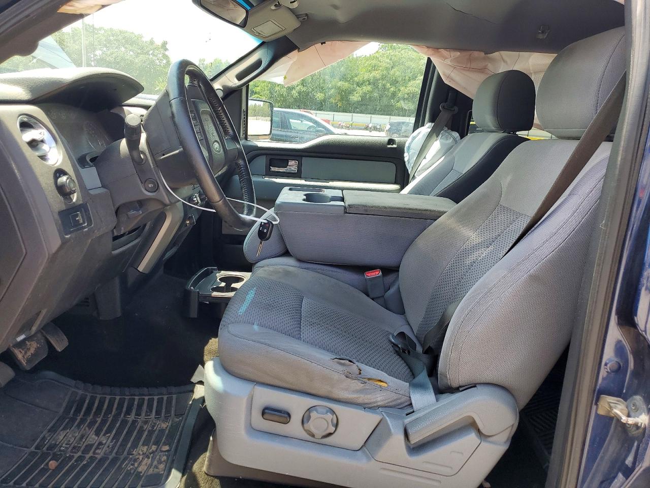 2012 Ford F150 Supercrew Blue vin: 1FTFW1CF5CFC77257