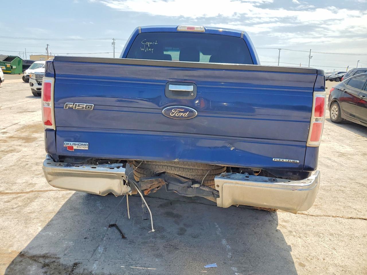 2012 Ford F150 Supercrew Blue vin: 1FTFW1CF5CFC77257