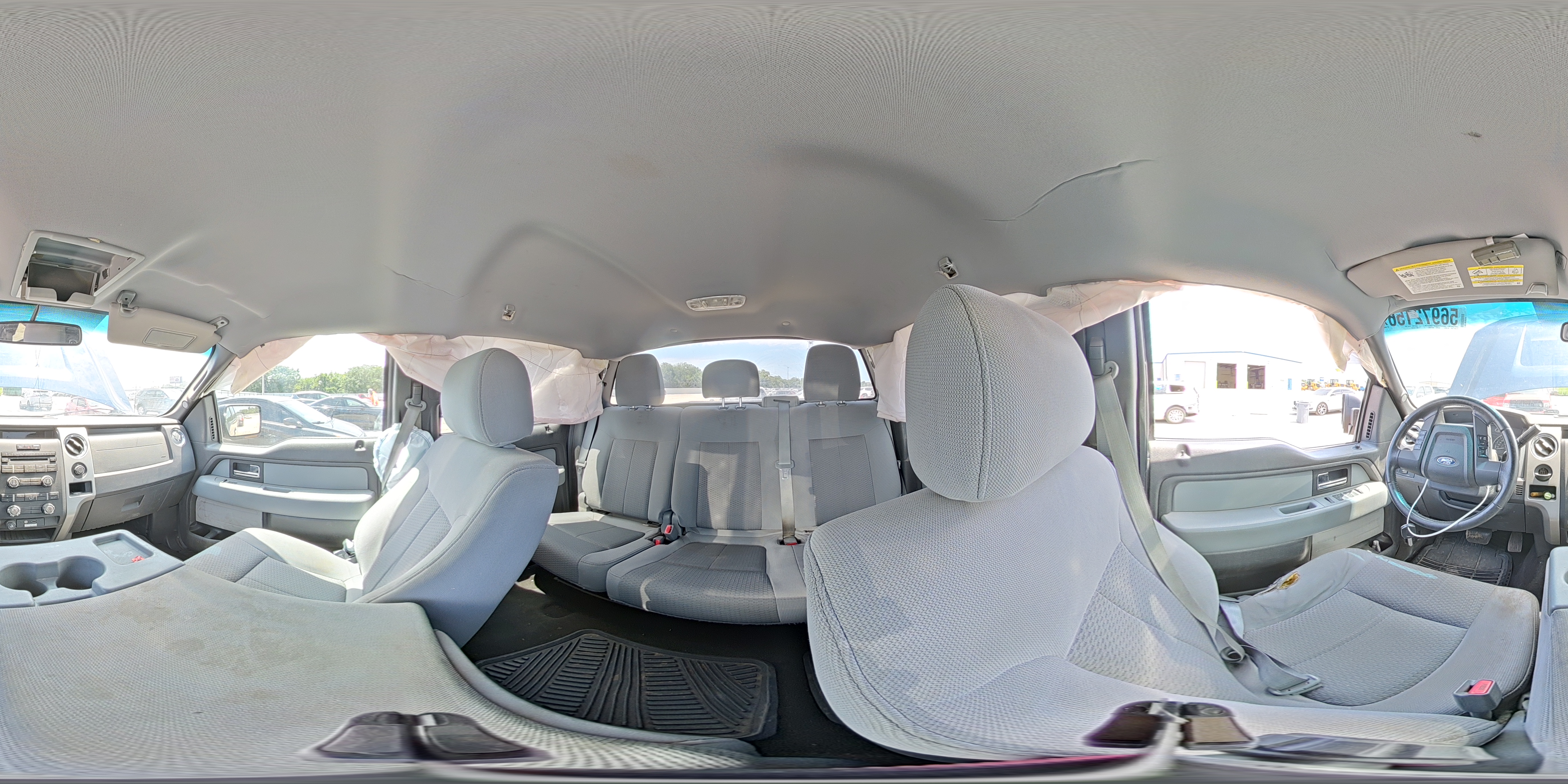 2012 Ford F150 Supercrew Blue vin: 1FTFW1CF5CFC77257