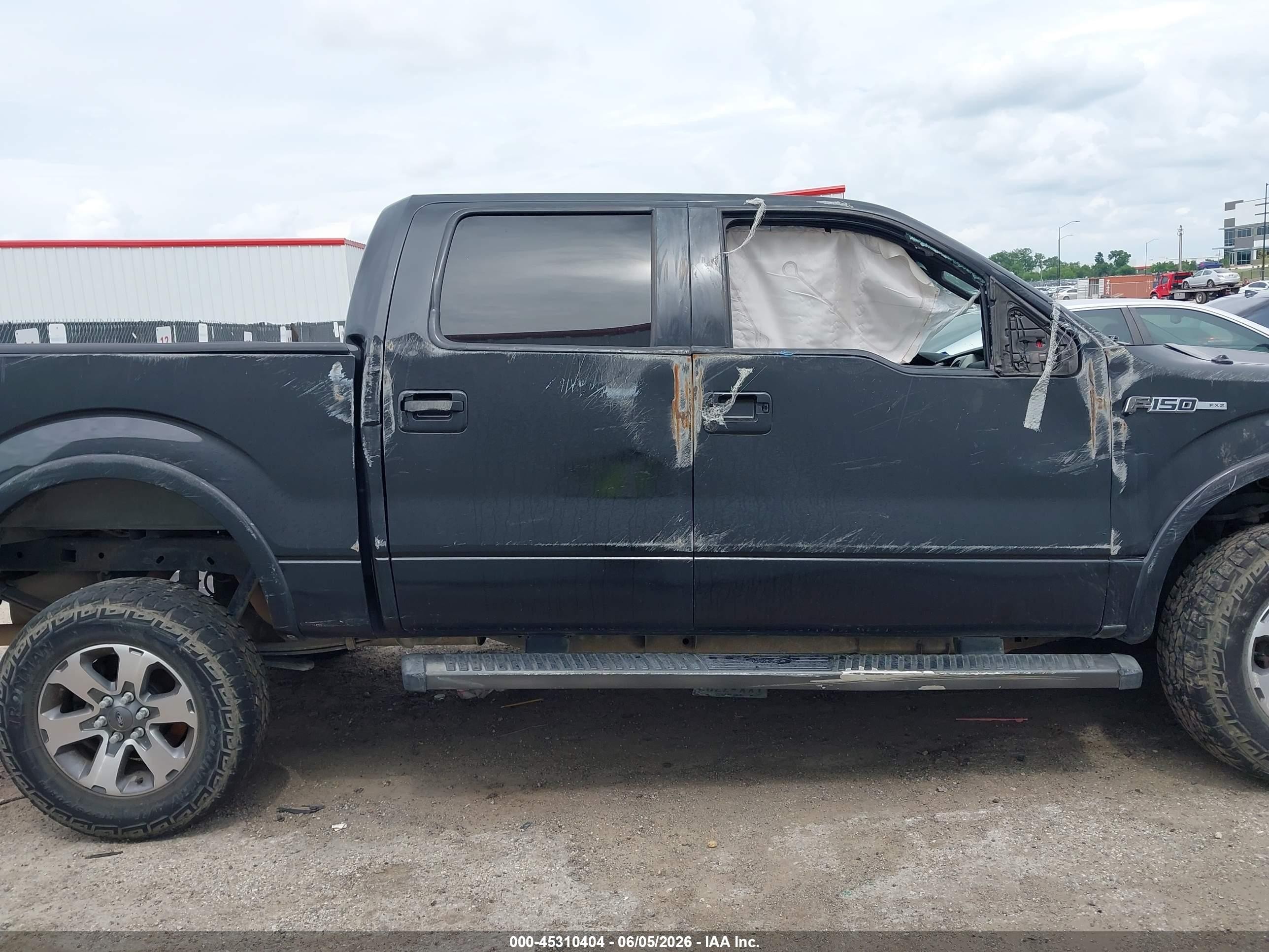 2012 Ford F-150 Fx2 Black vin: 1FTFW1CF5CFD05414