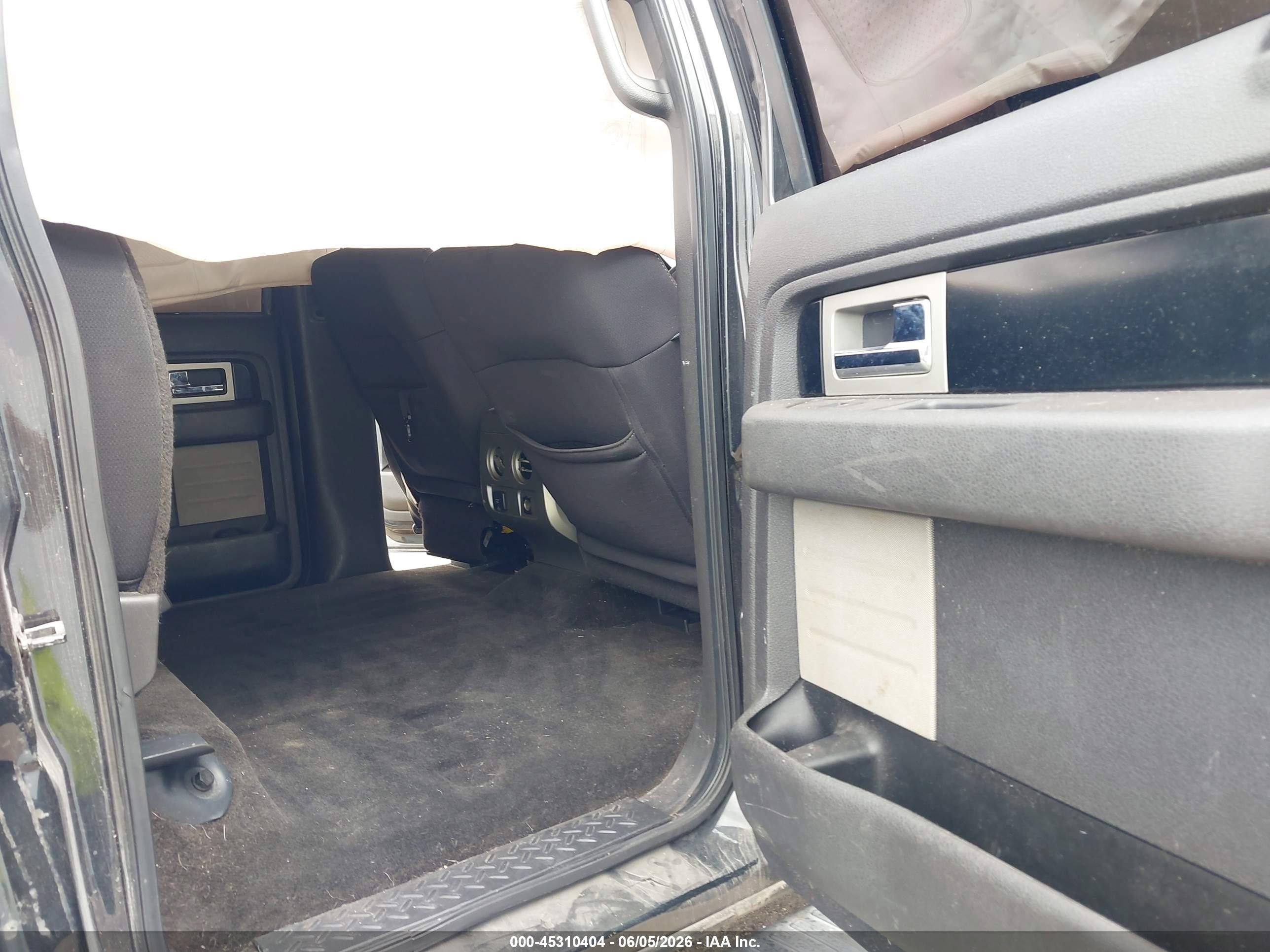 2012 Ford F-150 Fx2 Black vin: 1FTFW1CF5CFD05414