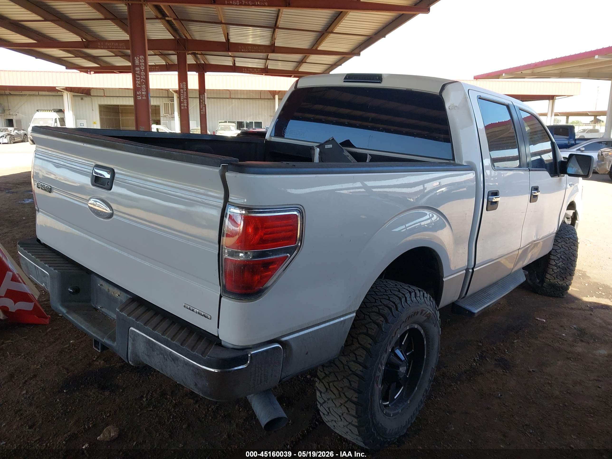 2012 Ford F-150 Xlt White vin: 1FTFW1CF5CKD35679