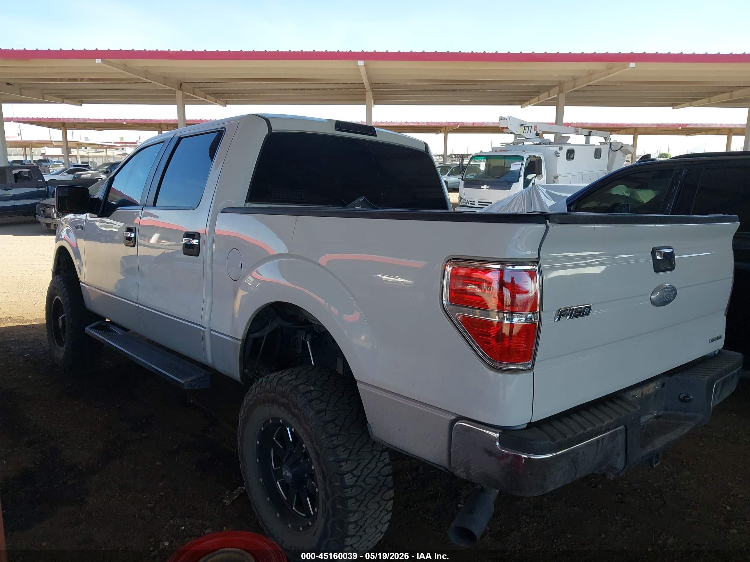 2012 Ford F-150 Xlt White vin: 1FTFW1CF5CKD35679