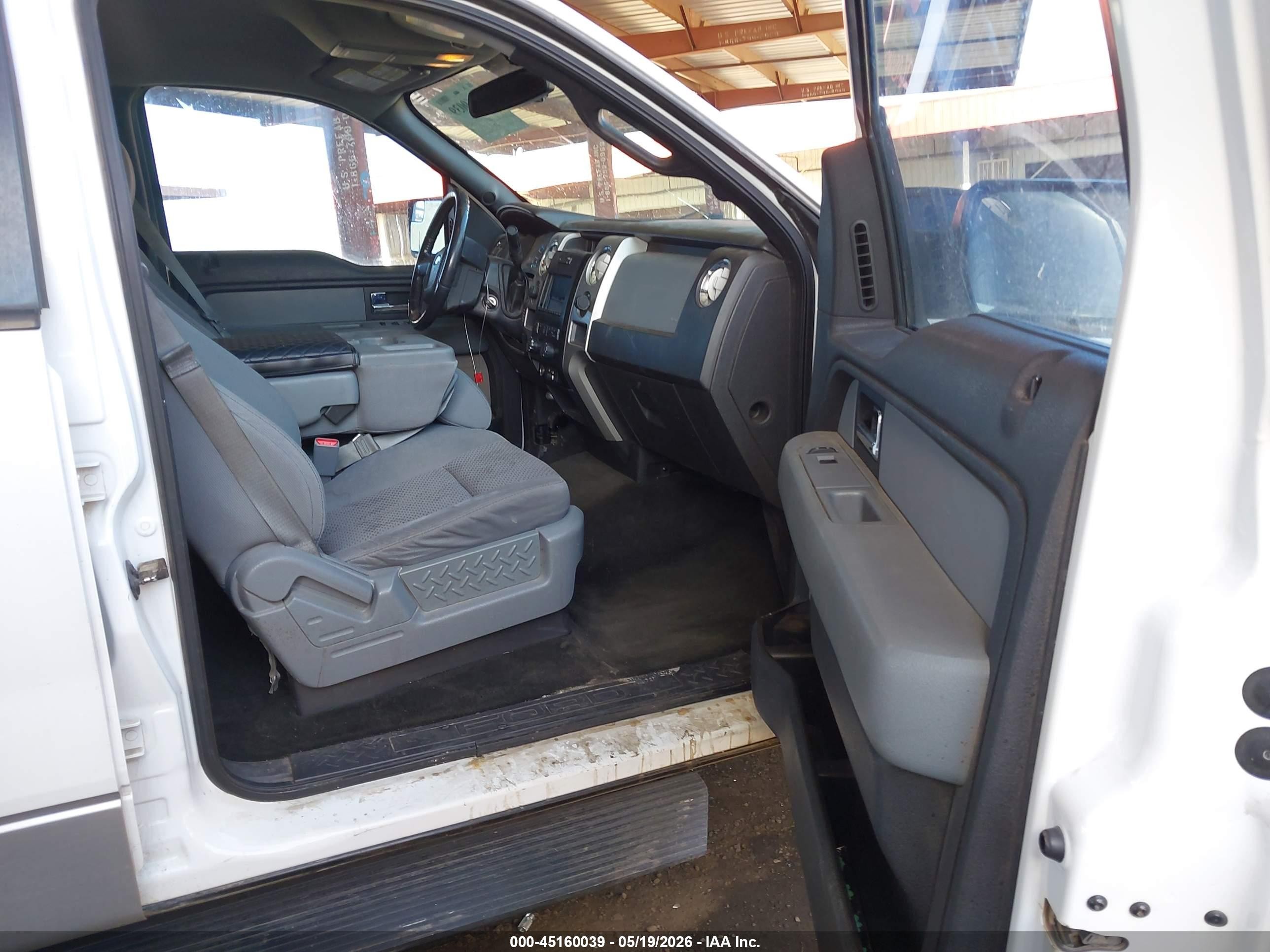 2012 Ford F-150 Xlt White vin: 1FTFW1CF5CKD35679