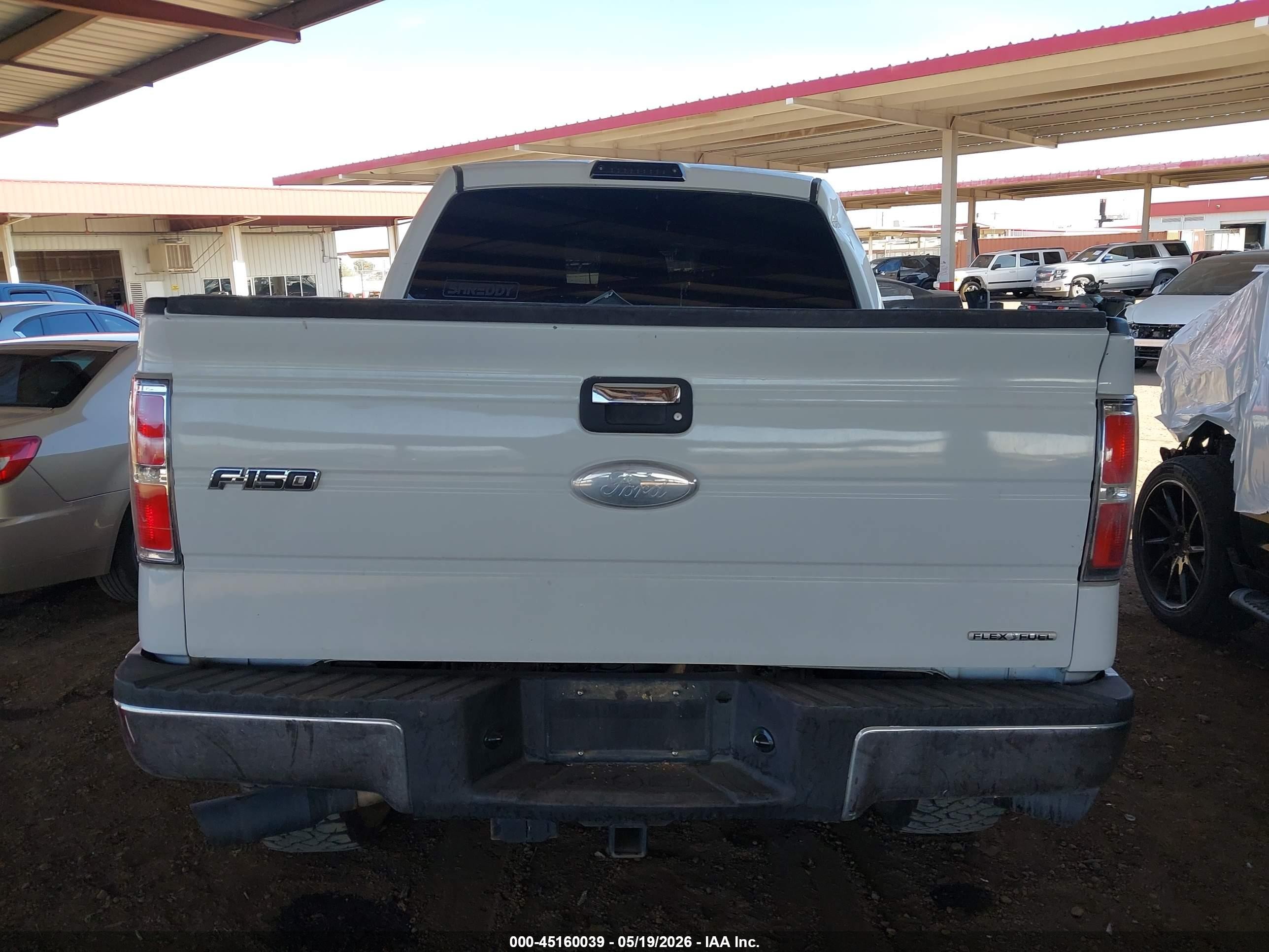 2012 Ford F-150 Xlt White vin: 1FTFW1CF5CKD35679