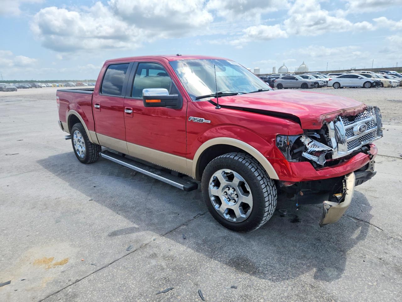 2012 Ford F150 Supercrew Red vin: 1FTFW1CF5CKD63420