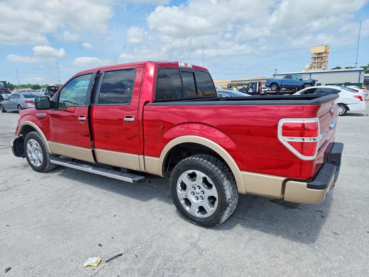 2012 Ford F150 Supercrew Red vin: 1FTFW1CF5CKD63420