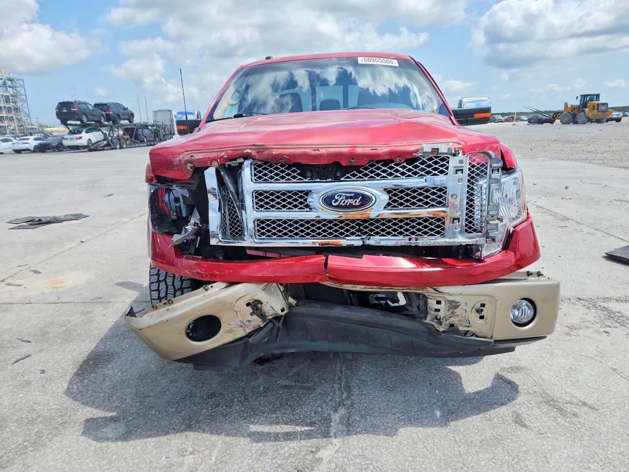 2012 Ford F150 Supercrew Red vin: 1FTFW1CF5CKD63420