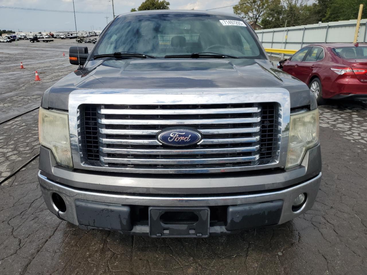 2012 Ford F150 Supercrew Gray vin: 1FTFW1CF5CKD85837