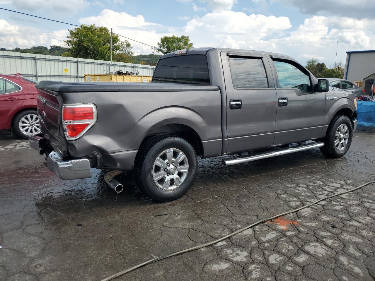 2012 Ford F150 Supercrew Gray vin: 1FTFW1CF5CKD85837