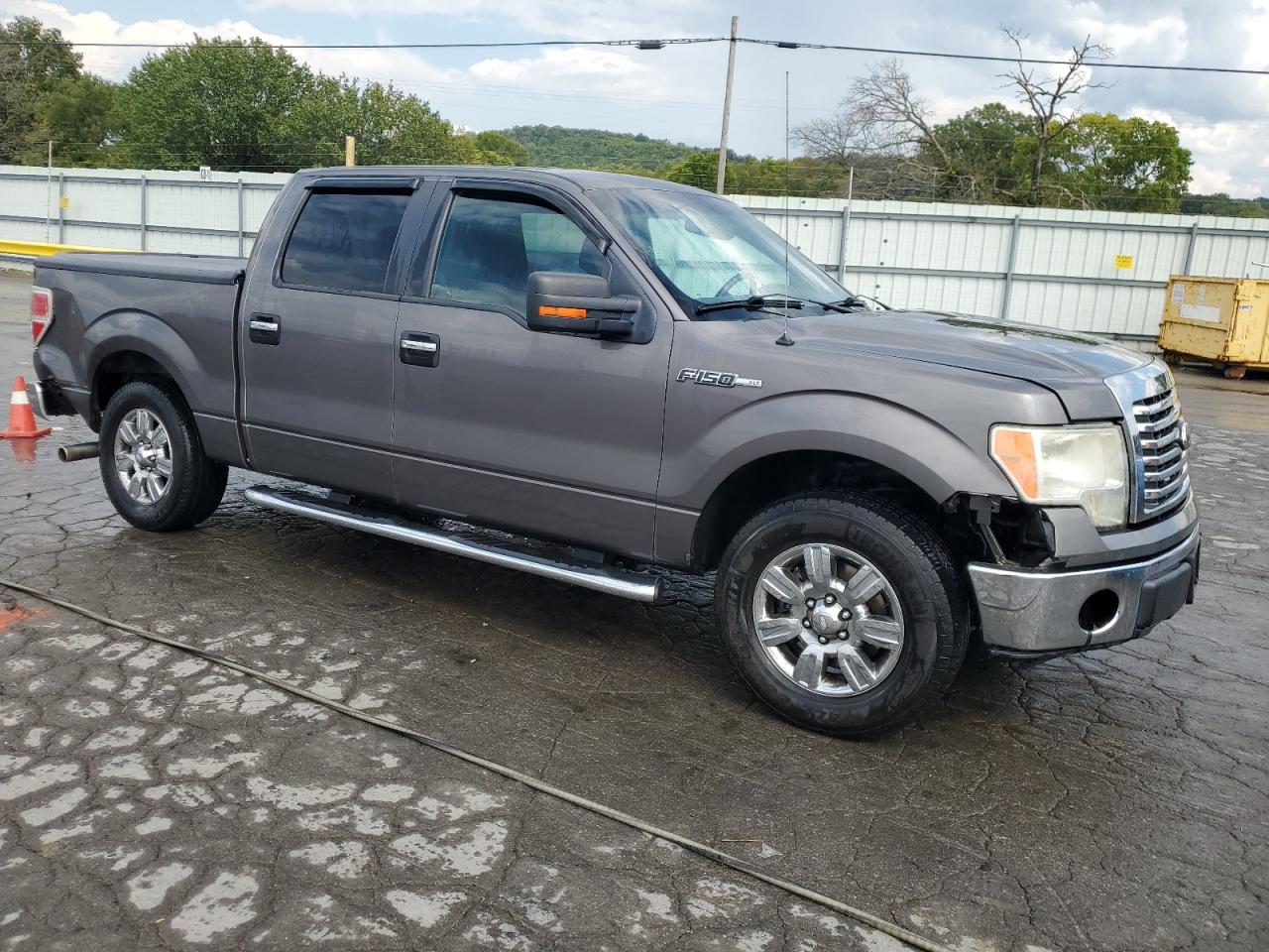 2012 Ford F150 Supercrew Gray vin: 1FTFW1CF5CKD85837