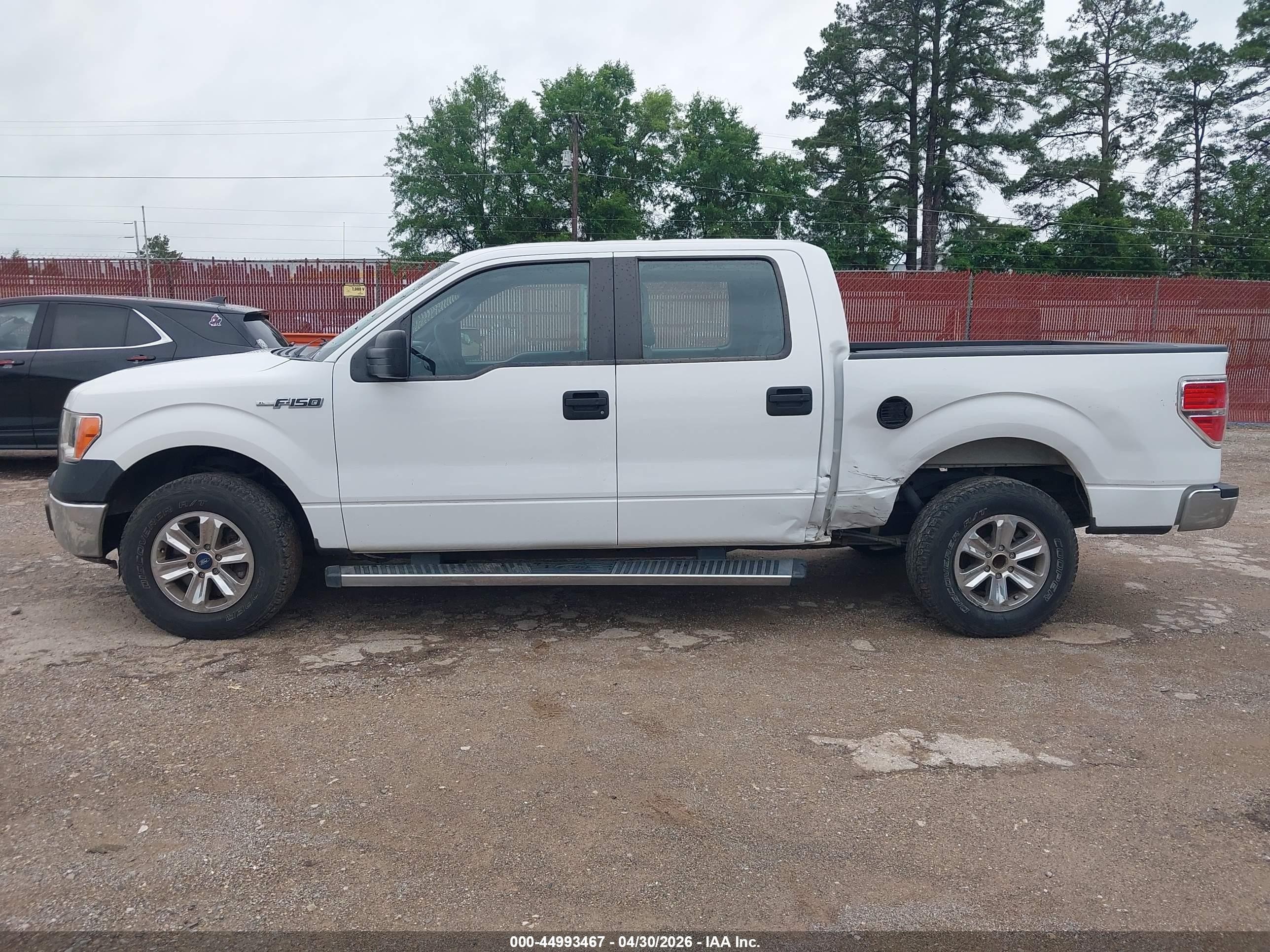 2013 Ford F-150 Xl White vin: 1FTFW1CF5DFA94166