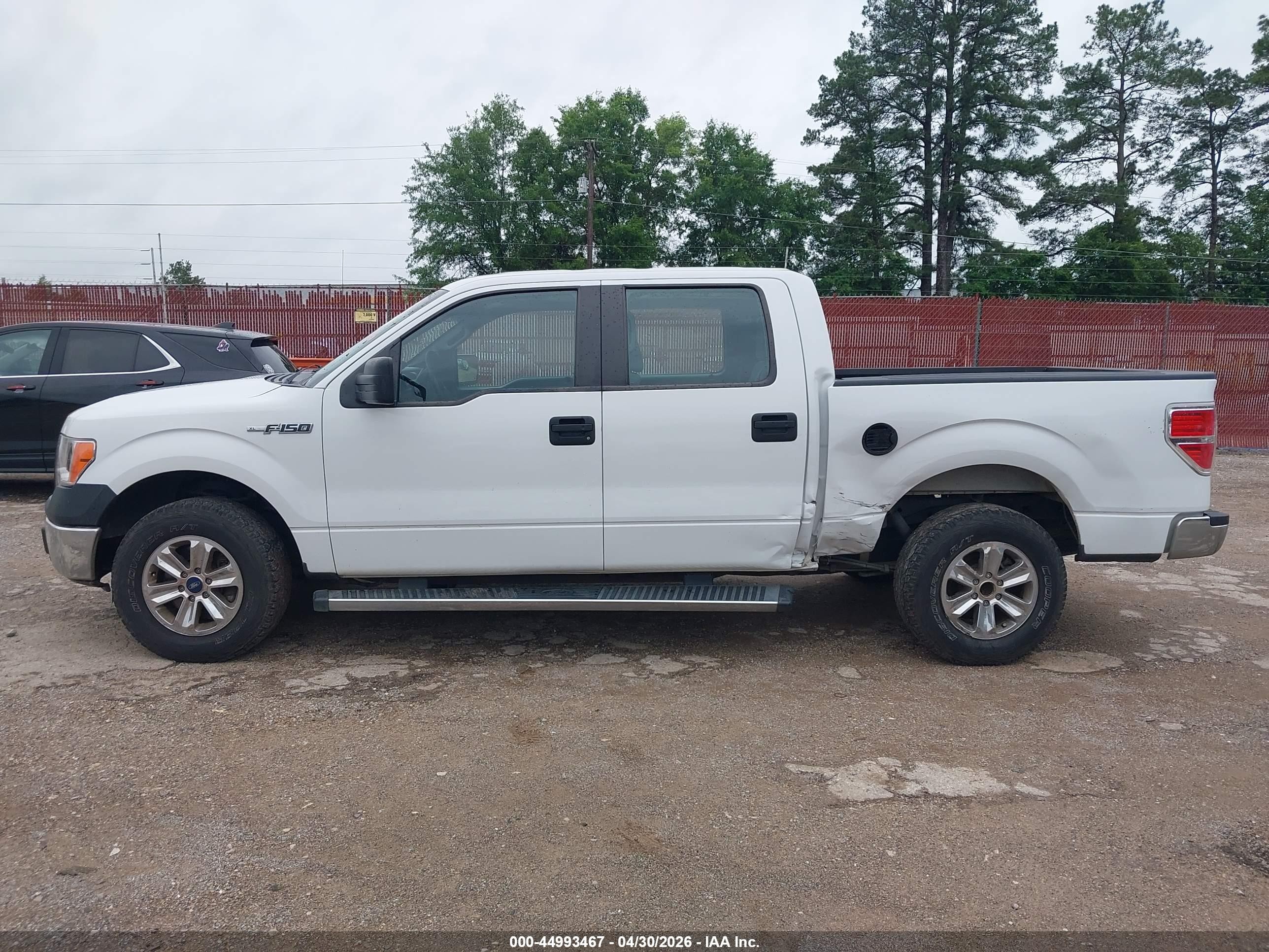 2013 Ford F-150 Xl White vin: 1FTFW1CF5DFA94166