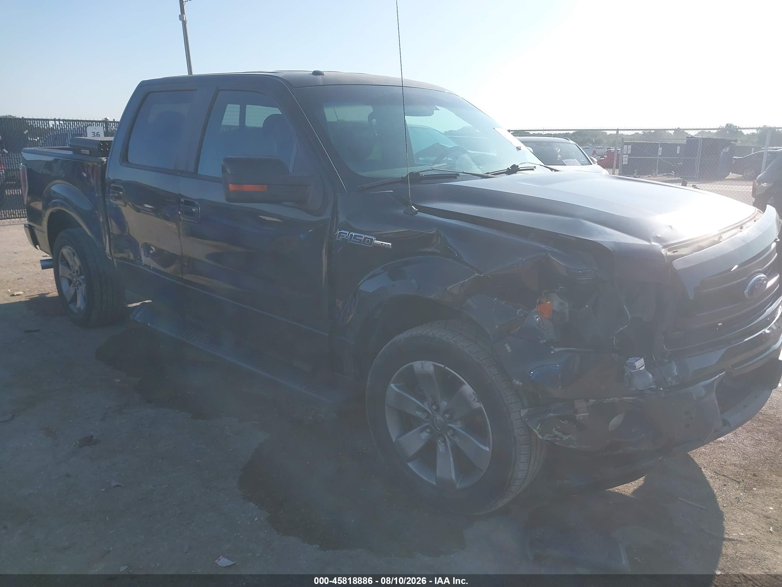 2013 Ford F-150 Fx2 Черный vin: 1FTFW1CF5DFB51773