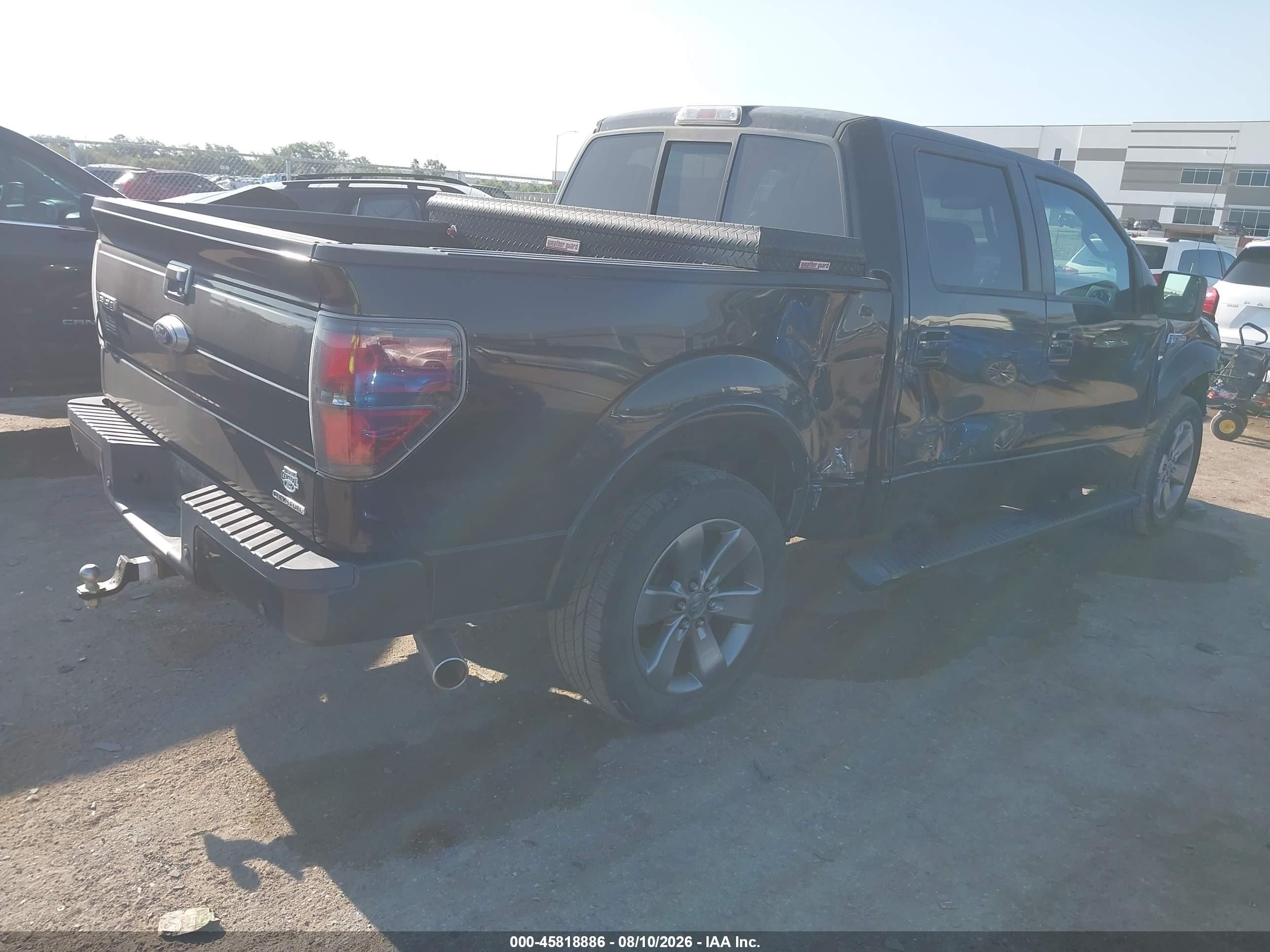 2013 Ford F-150 Fx2 Black vin: 1FTFW1CF5DFB51773