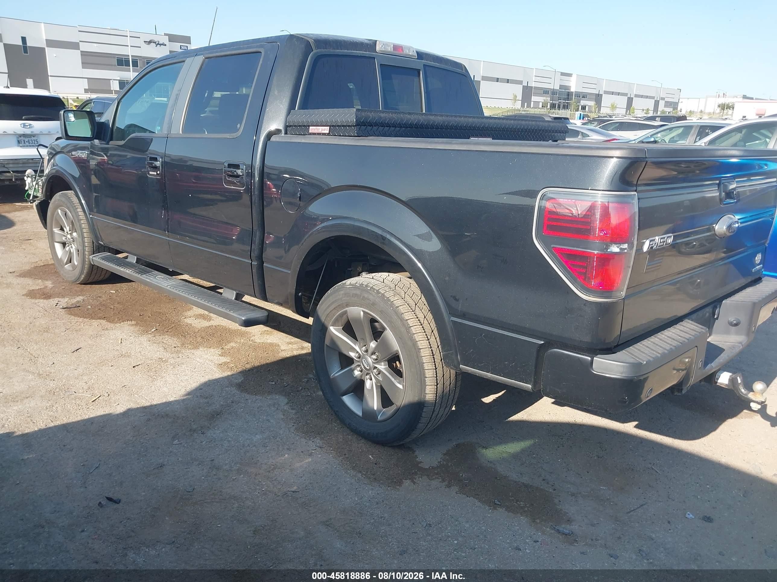 2013 Ford F-150 Fx2 Black vin: 1FTFW1CF5DFB51773