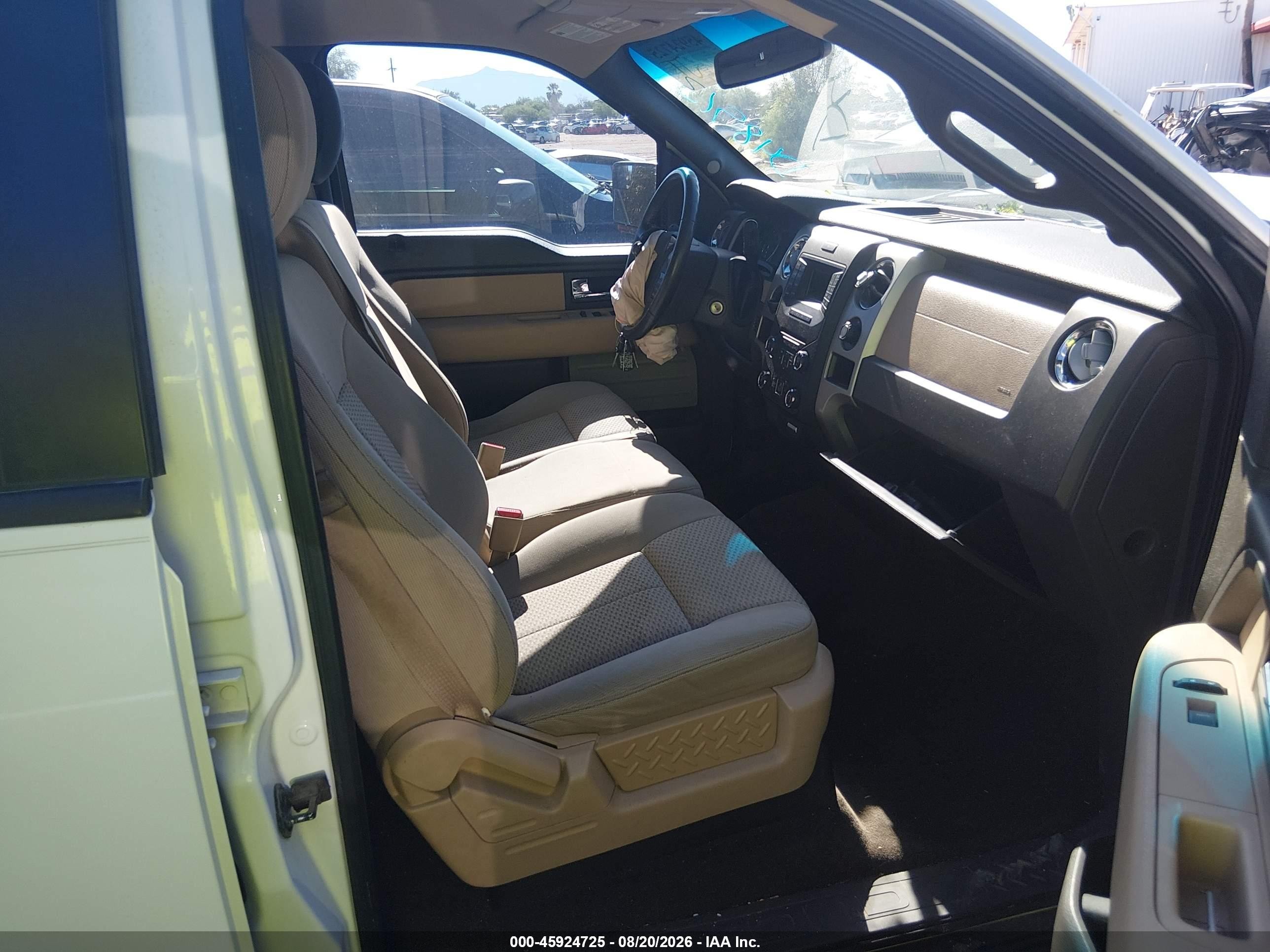 2013 Ford F-150 Xlt White vin: 1FTFW1CF5DFD48913