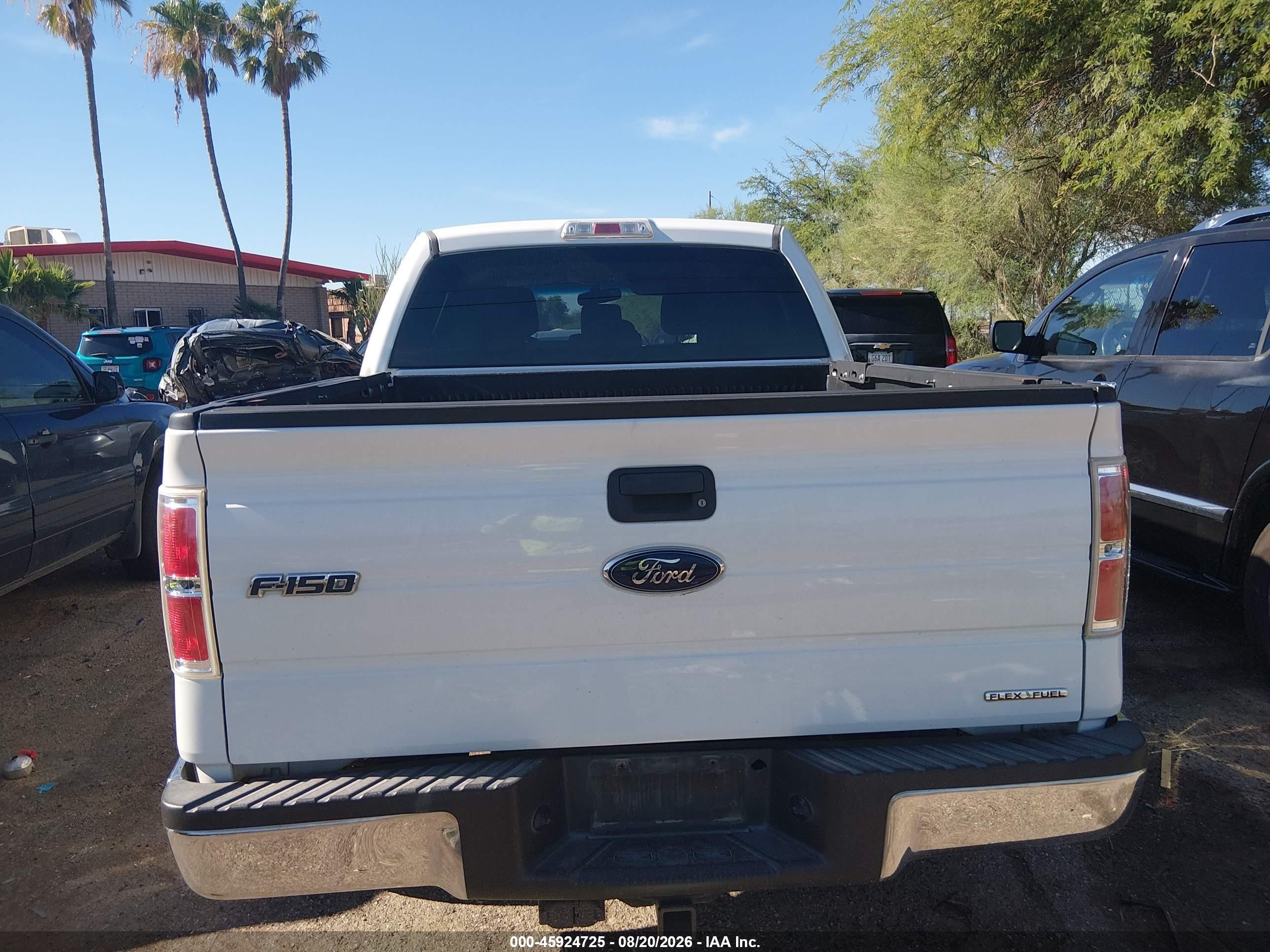 2013 Ford F-150 Xlt White vin: 1FTFW1CF5DFD48913