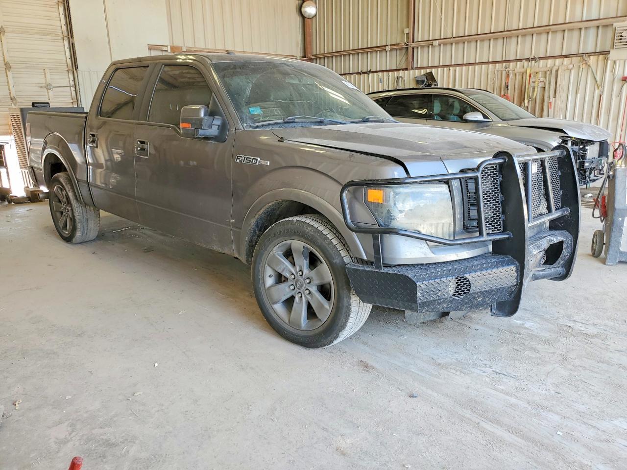 2013 Ford F150 Supercrew Gray vin: 1FTFW1CF5DKD88240