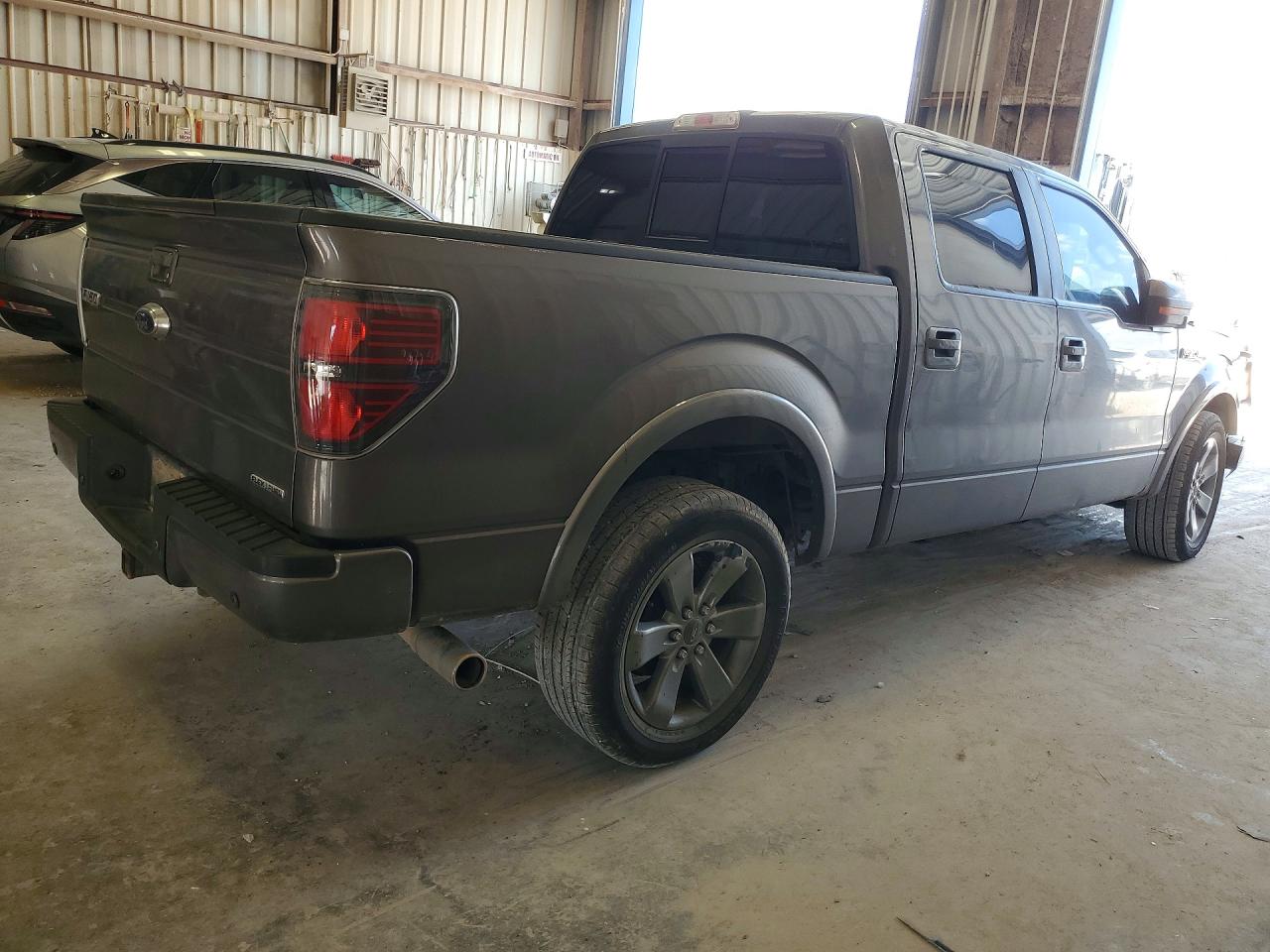 2013 Ford F150 Supercrew Gray vin: 1FTFW1CF5DKD88240