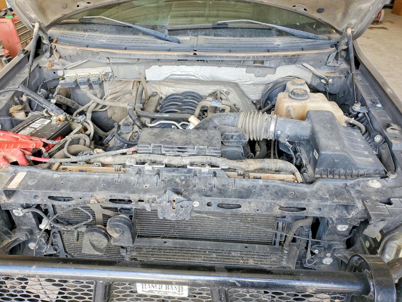 2013 Ford F150 Supercrew Gray vin: 1FTFW1CF5DKD88240