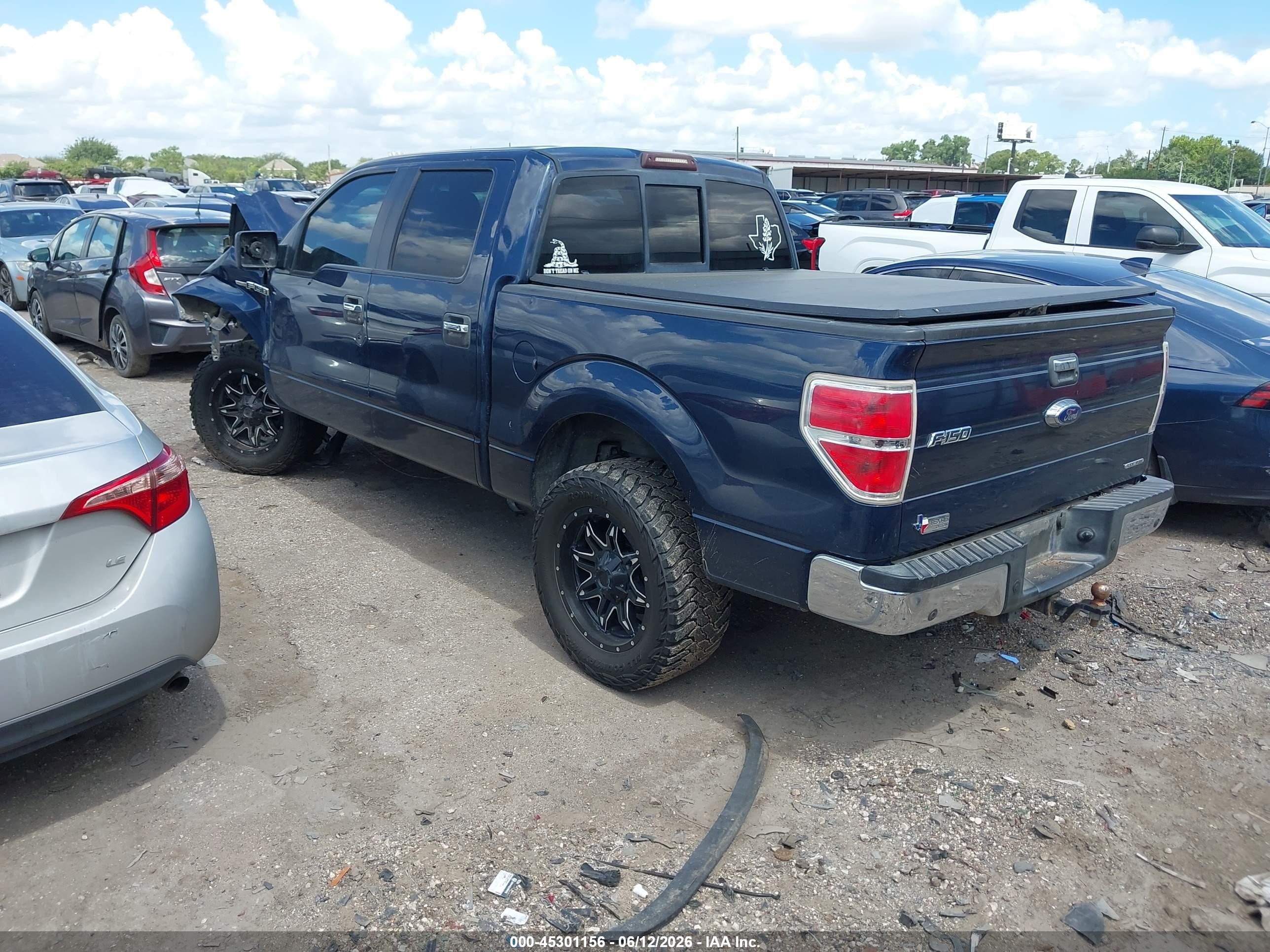 2013 Ford F-150 Xlt Blue vin: 1FTFW1CF5DKE60523
