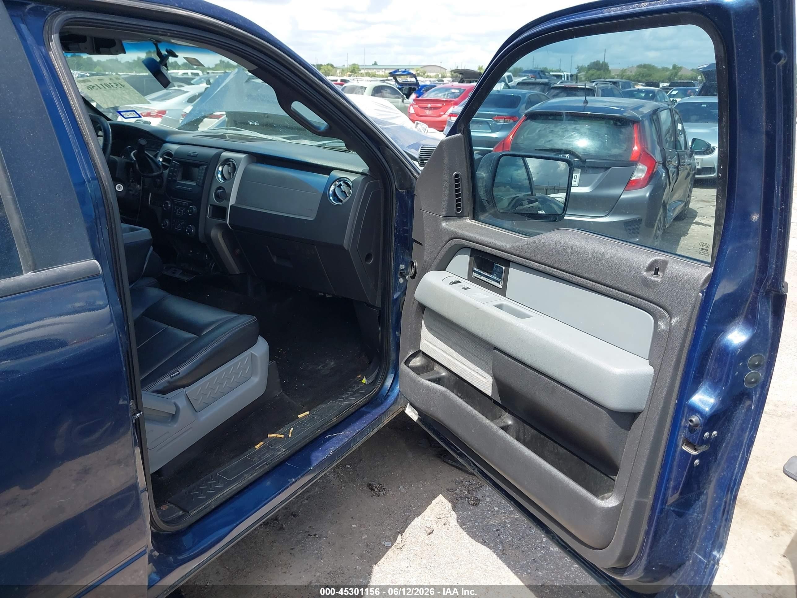2013 Ford F-150 Xlt Blue vin: 1FTFW1CF5DKE60523