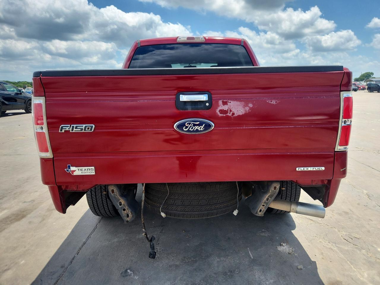 2013 Ford F150 Supercrew Burgundy vin: 1FTFW1CF5DKF04004