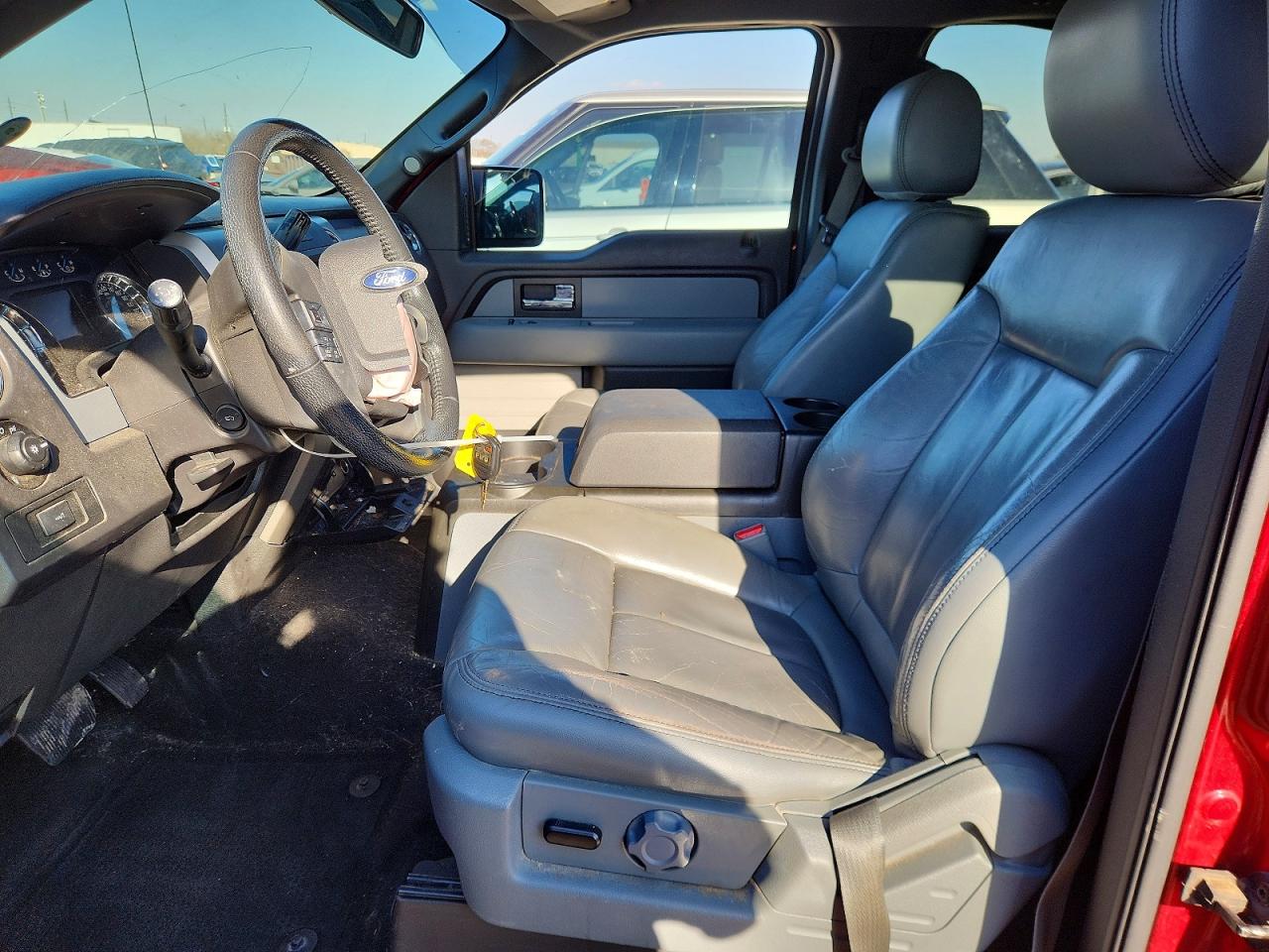 2014 Ford F150 Supercrew Red vin: 1FTFW1CF5EFA12342