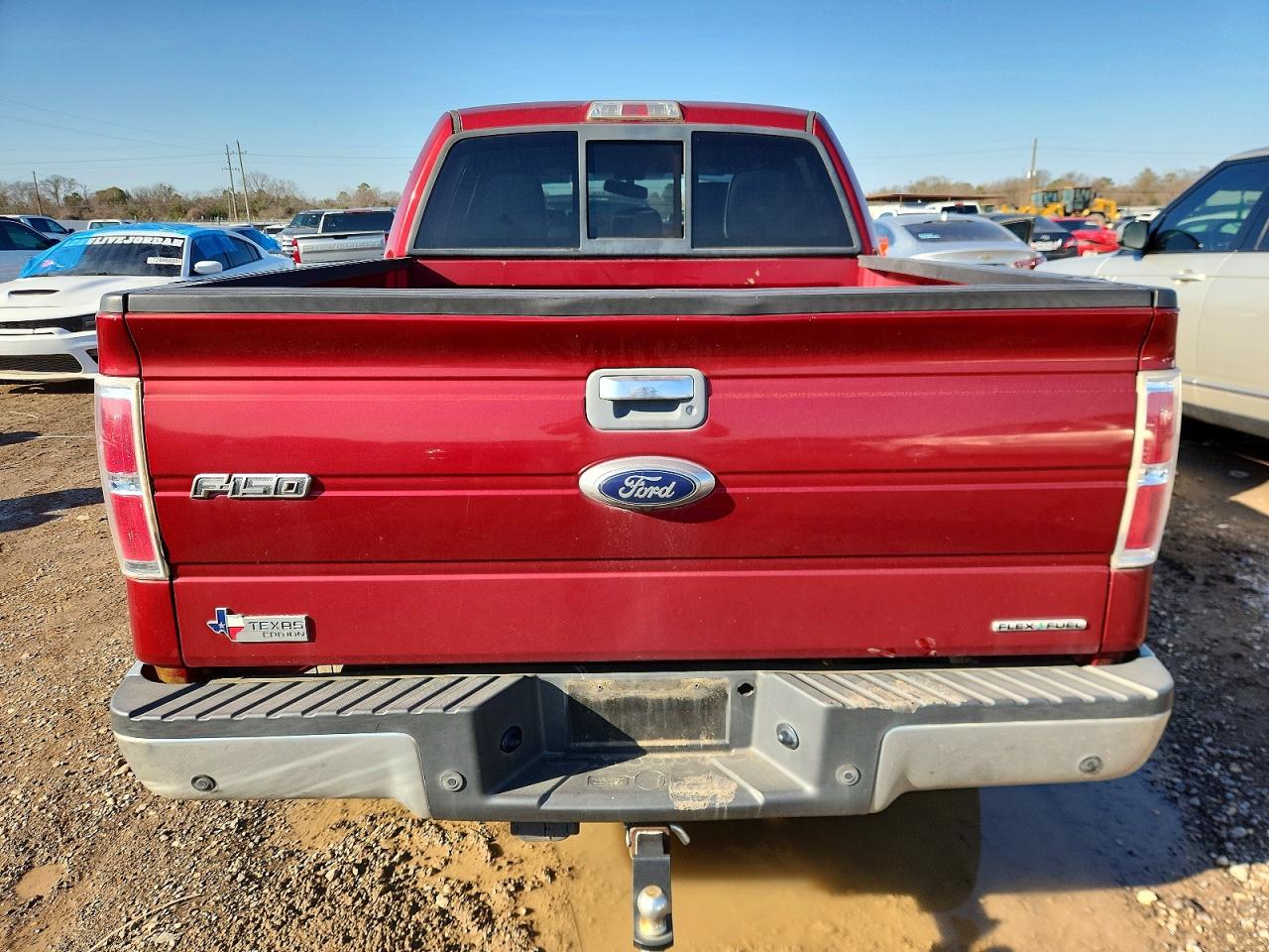 2014 Ford F150 Supercrew Red vin: 1FTFW1CF5EFA12342