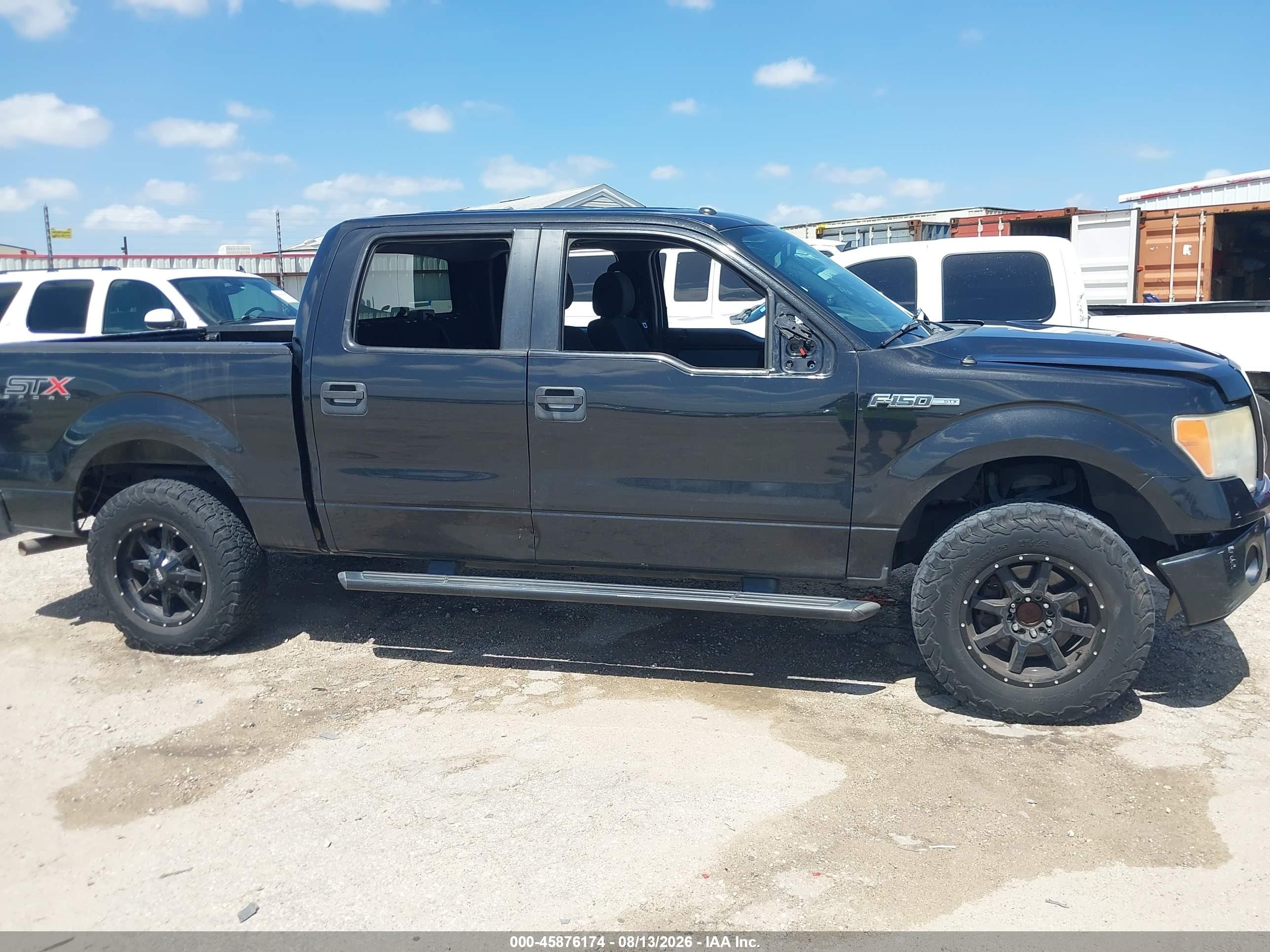 2014 Ford F-150 Stx Black vin: 1FTFW1CF5EFB30438