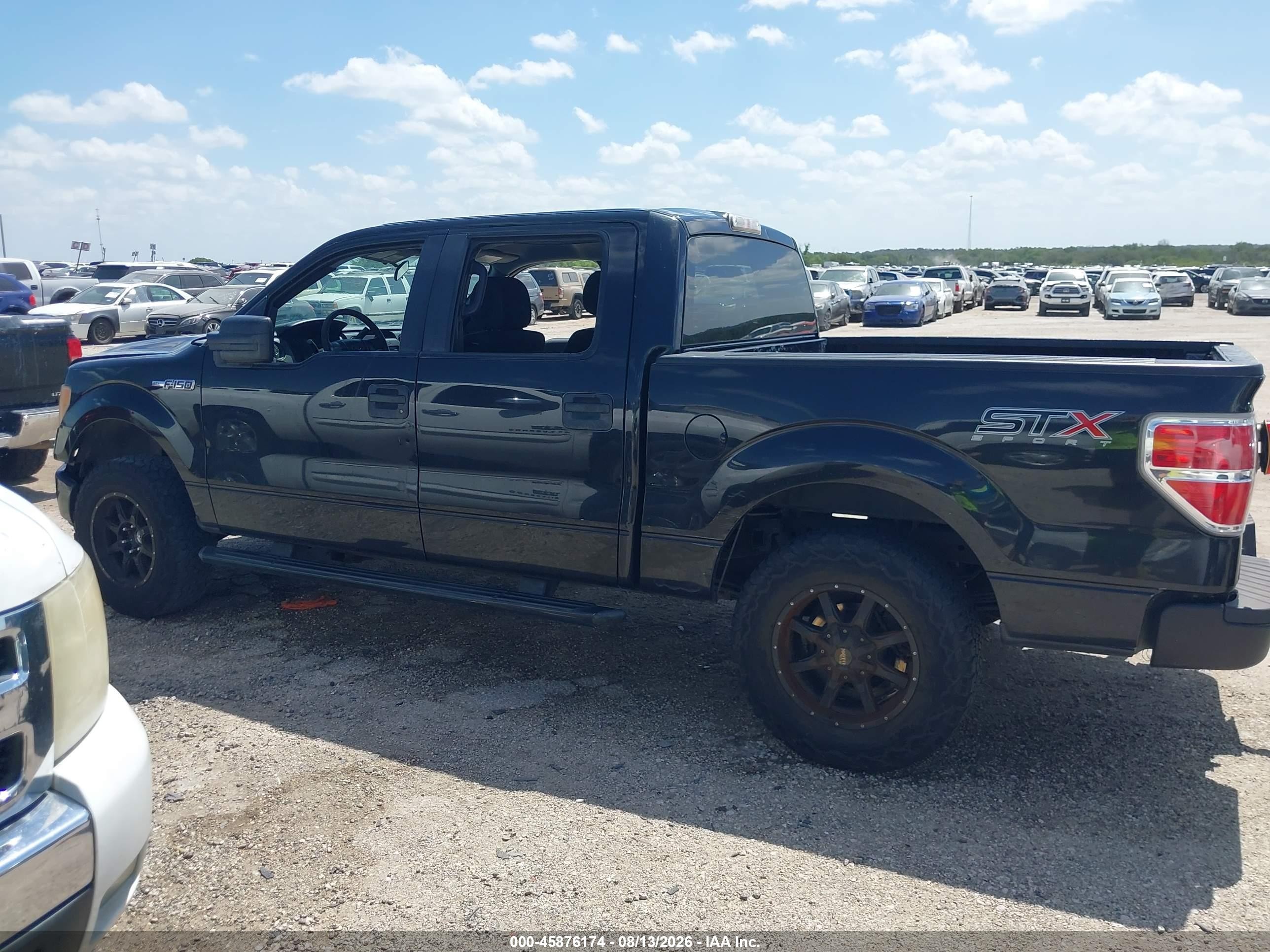 2014 Ford F-150 Stx Black vin: 1FTFW1CF5EFB30438