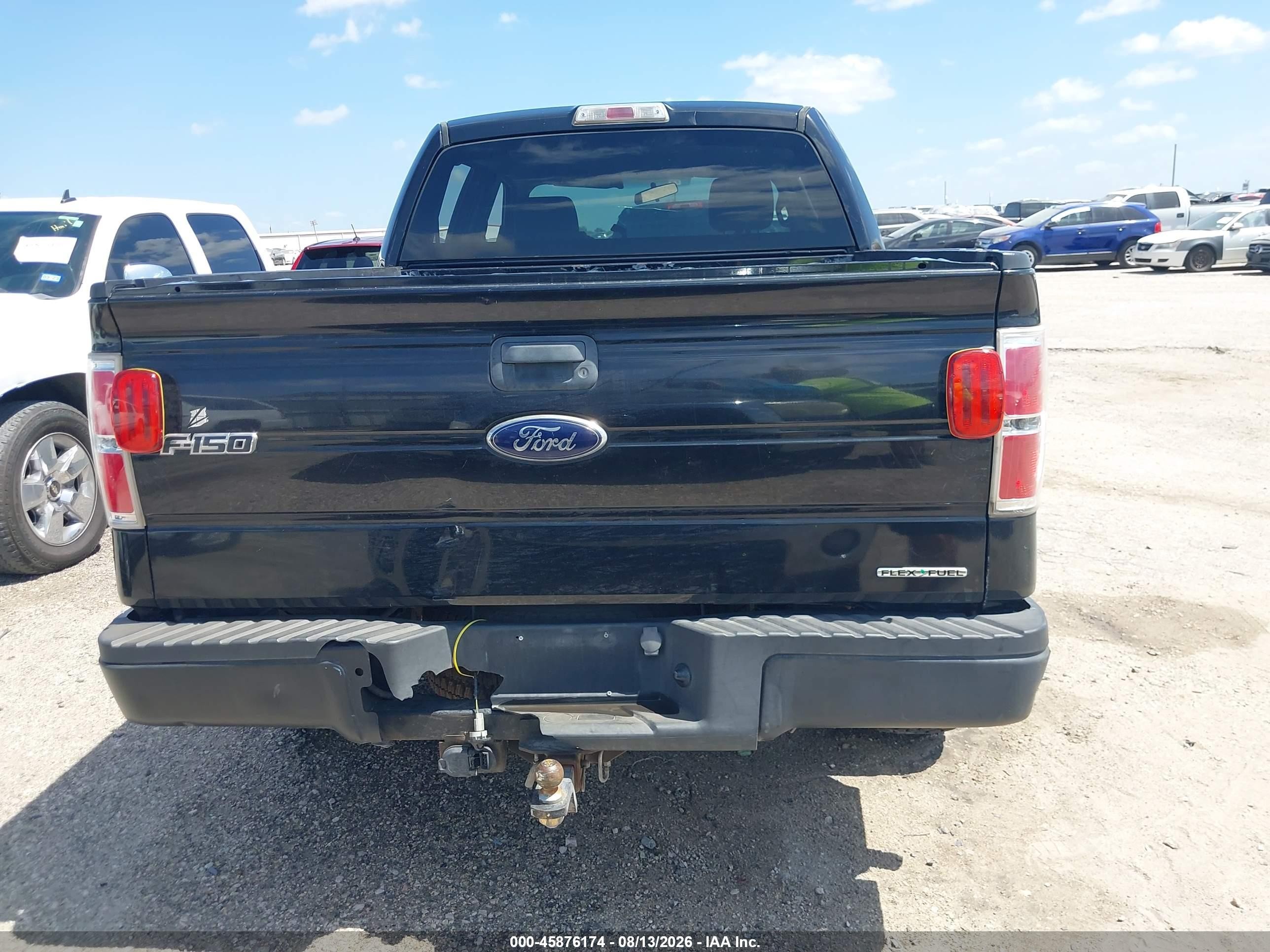 2014 Ford F-150 Stx Black vin: 1FTFW1CF5EFB30438