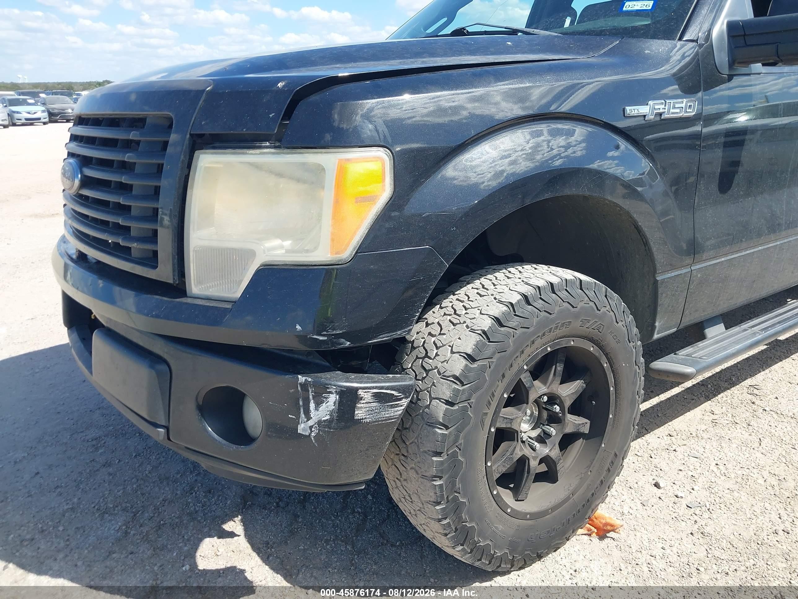 2014 Ford F-150 Stx Black vin: 1FTFW1CF5EFB30438