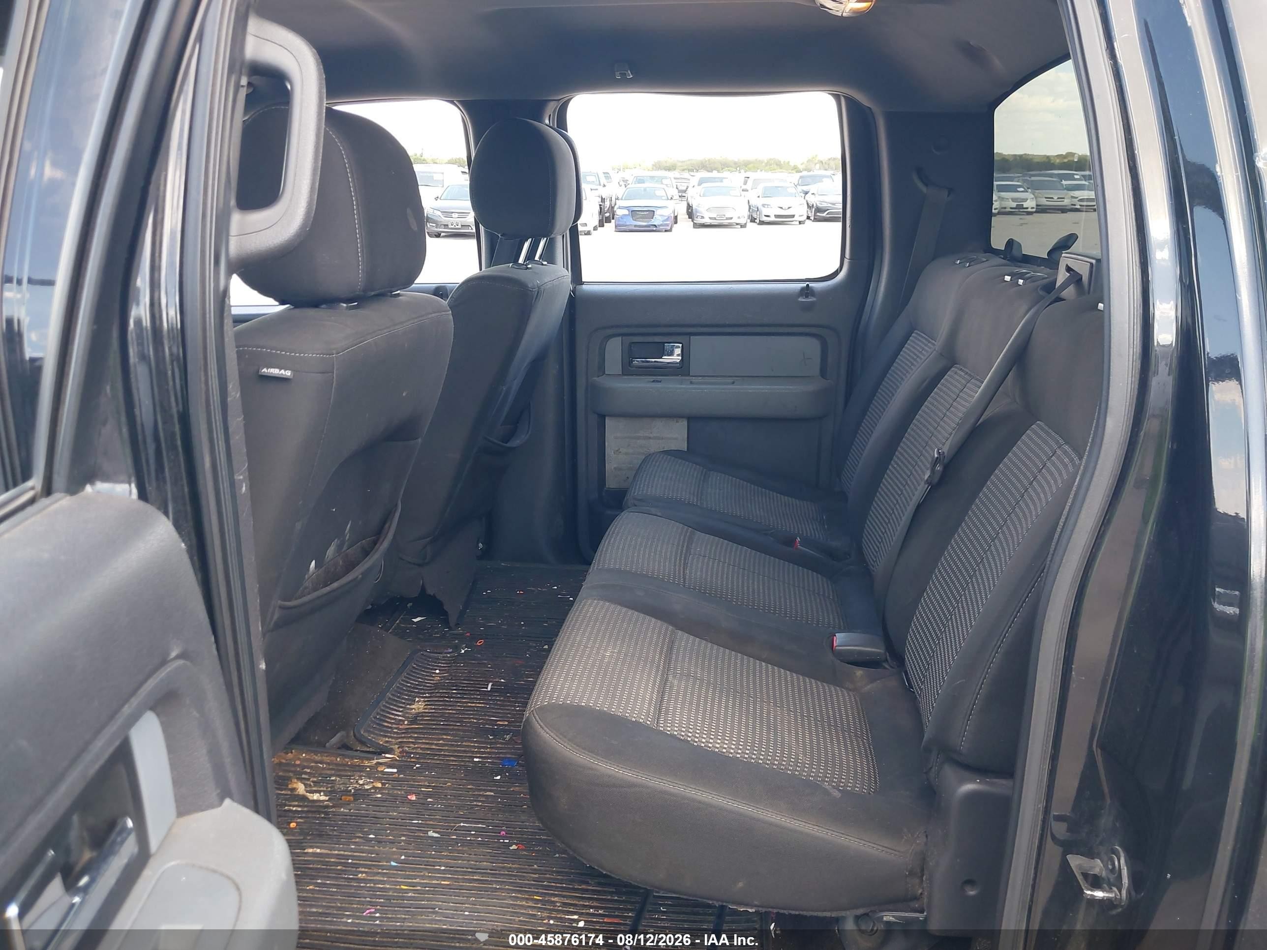2014 Ford F-150 Stx Black vin: 1FTFW1CF5EFB30438