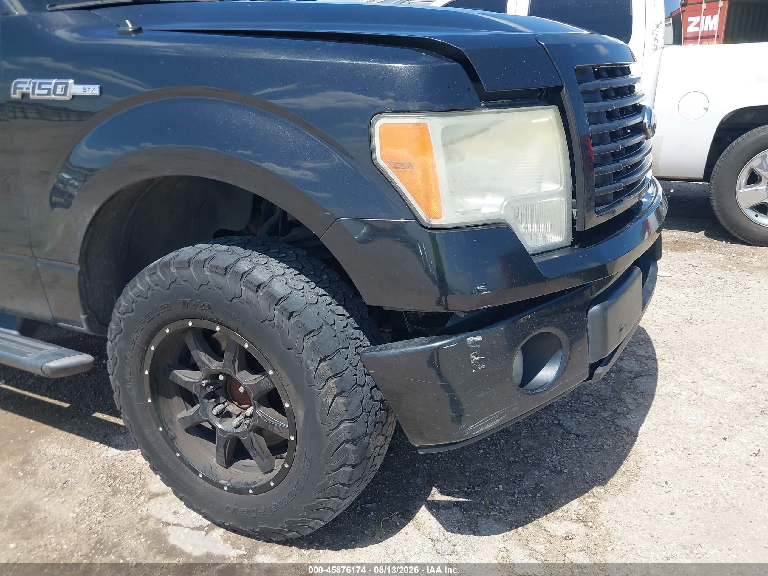 2014 Ford F-150 Stx Black vin: 1FTFW1CF5EFB30438